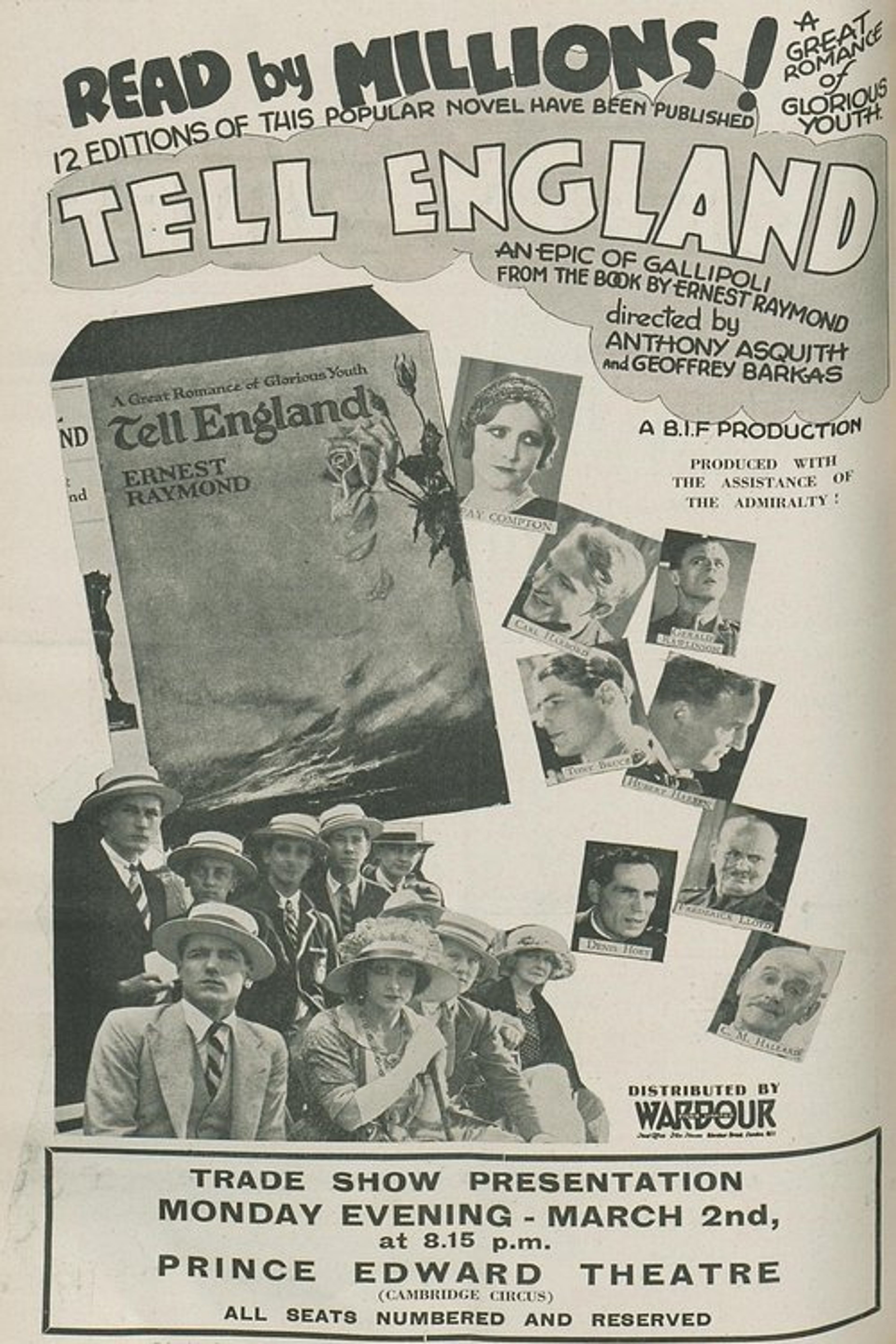 Poster image of Tell England