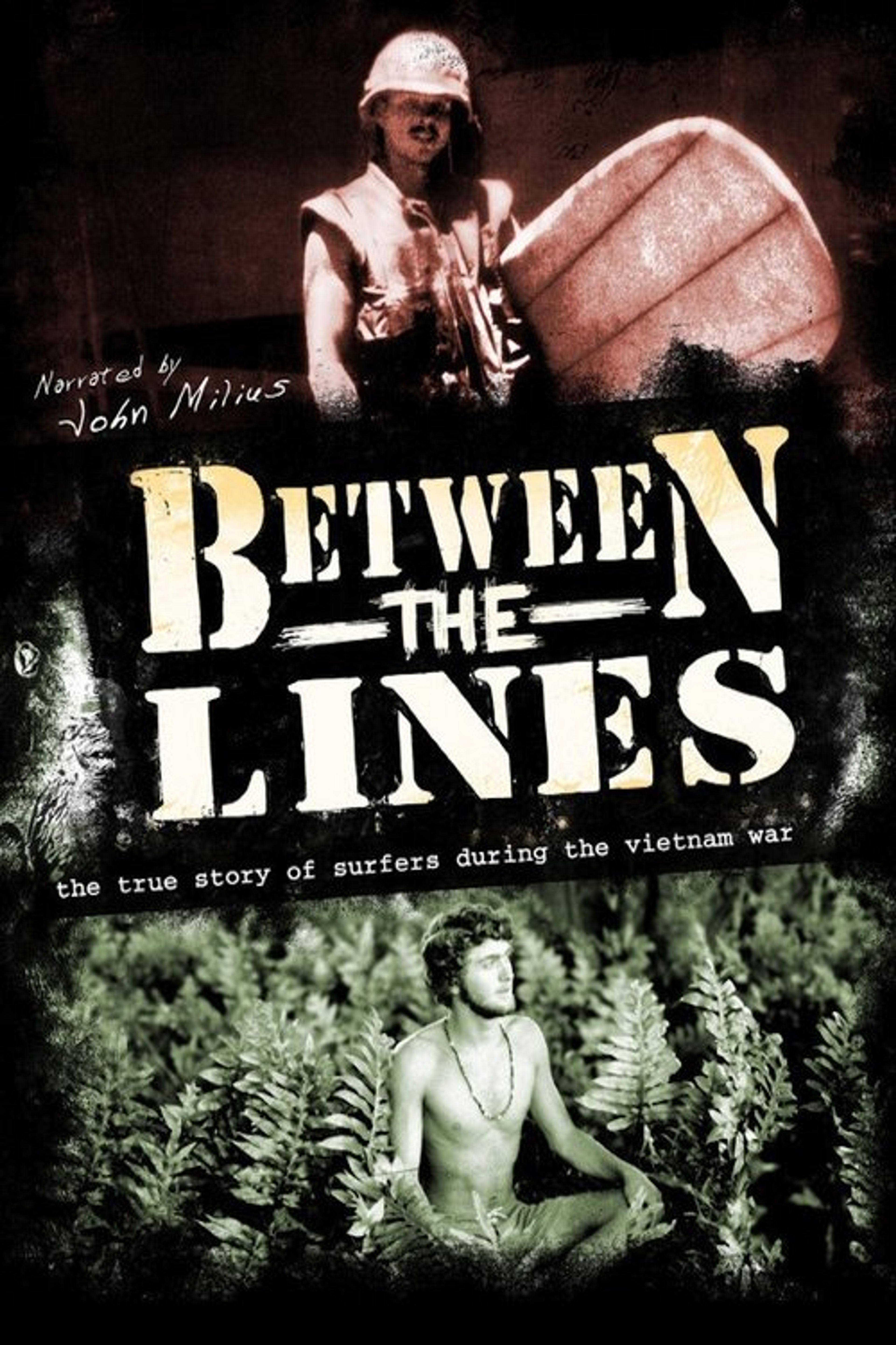 Poster image of Between the Lines: The True Story of Surfers and the Vietnam War
