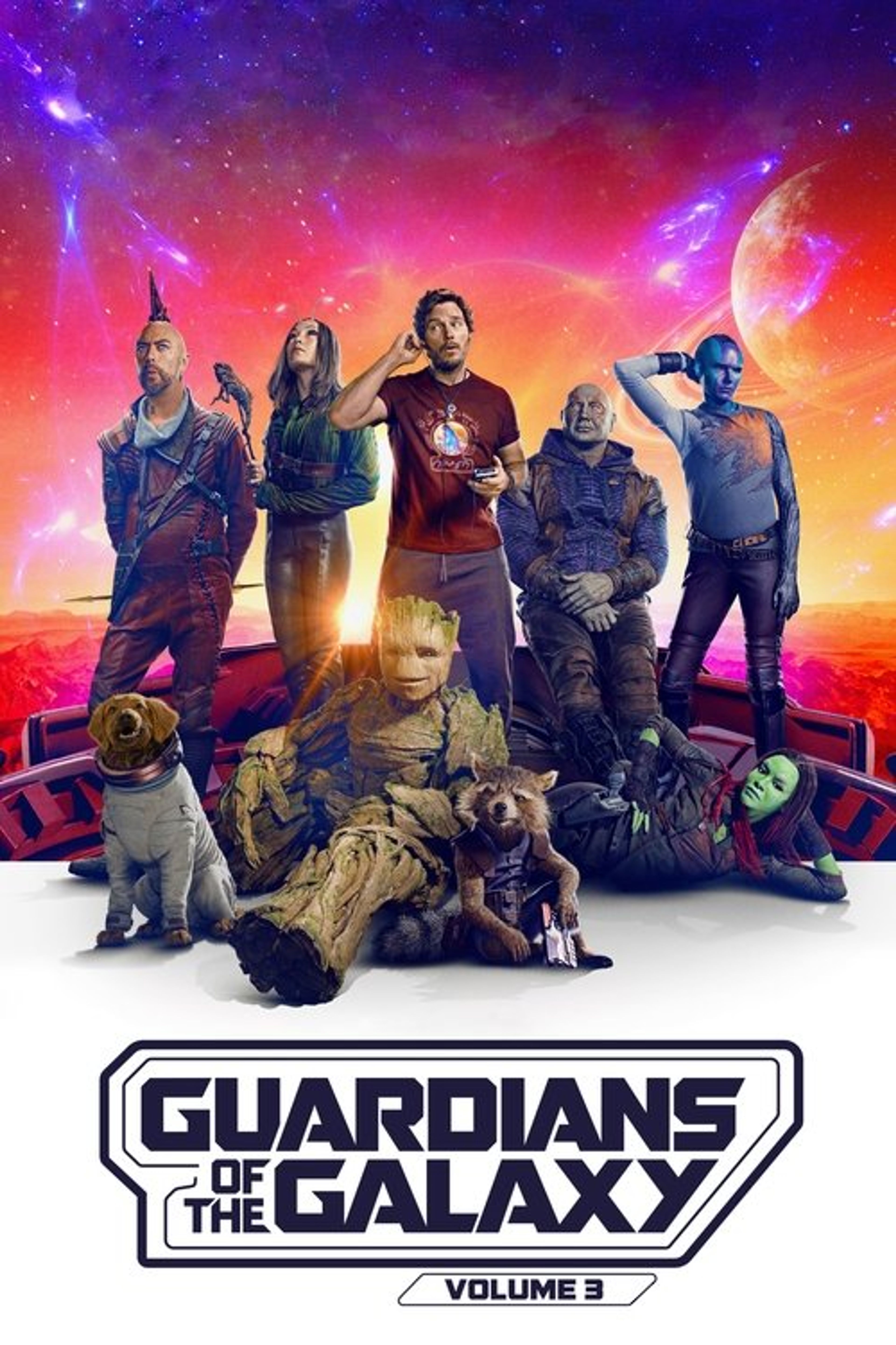 Poster image of Guardians of the Galaxy Vol. 3