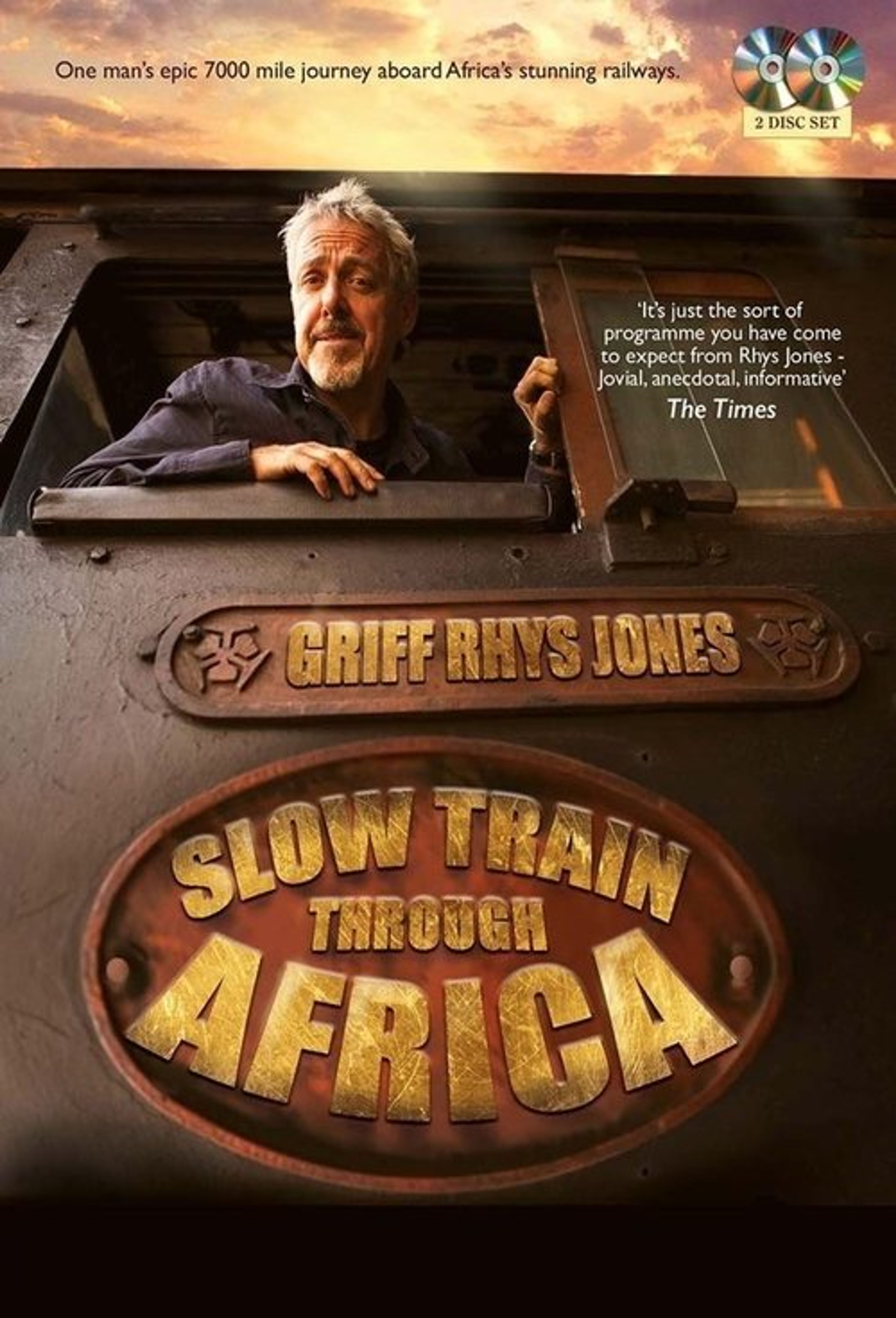 Poster image of Slow Train Through Africa with Griff Rhys Jones