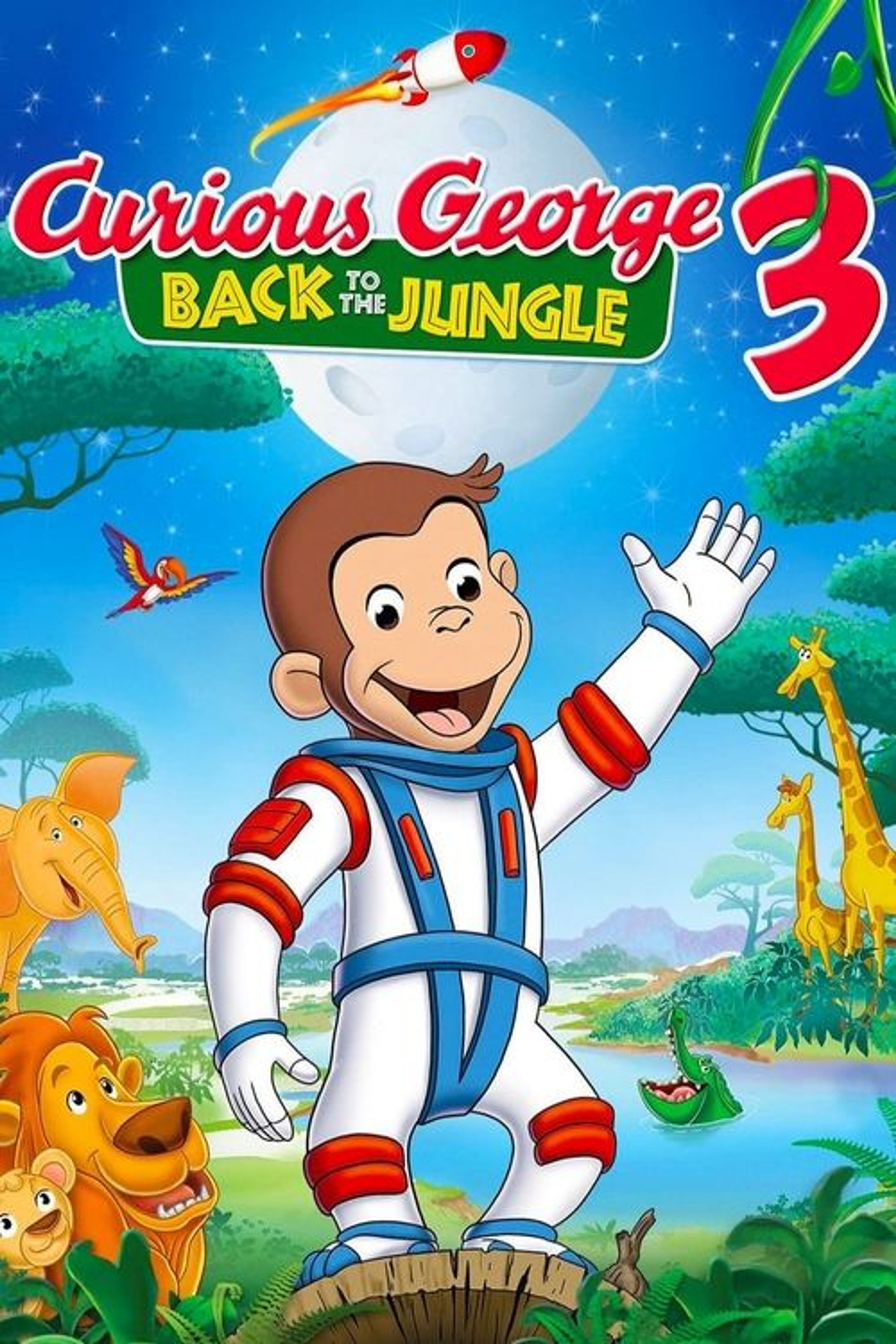 Poster image of Curious George 3: Back to the Jungle