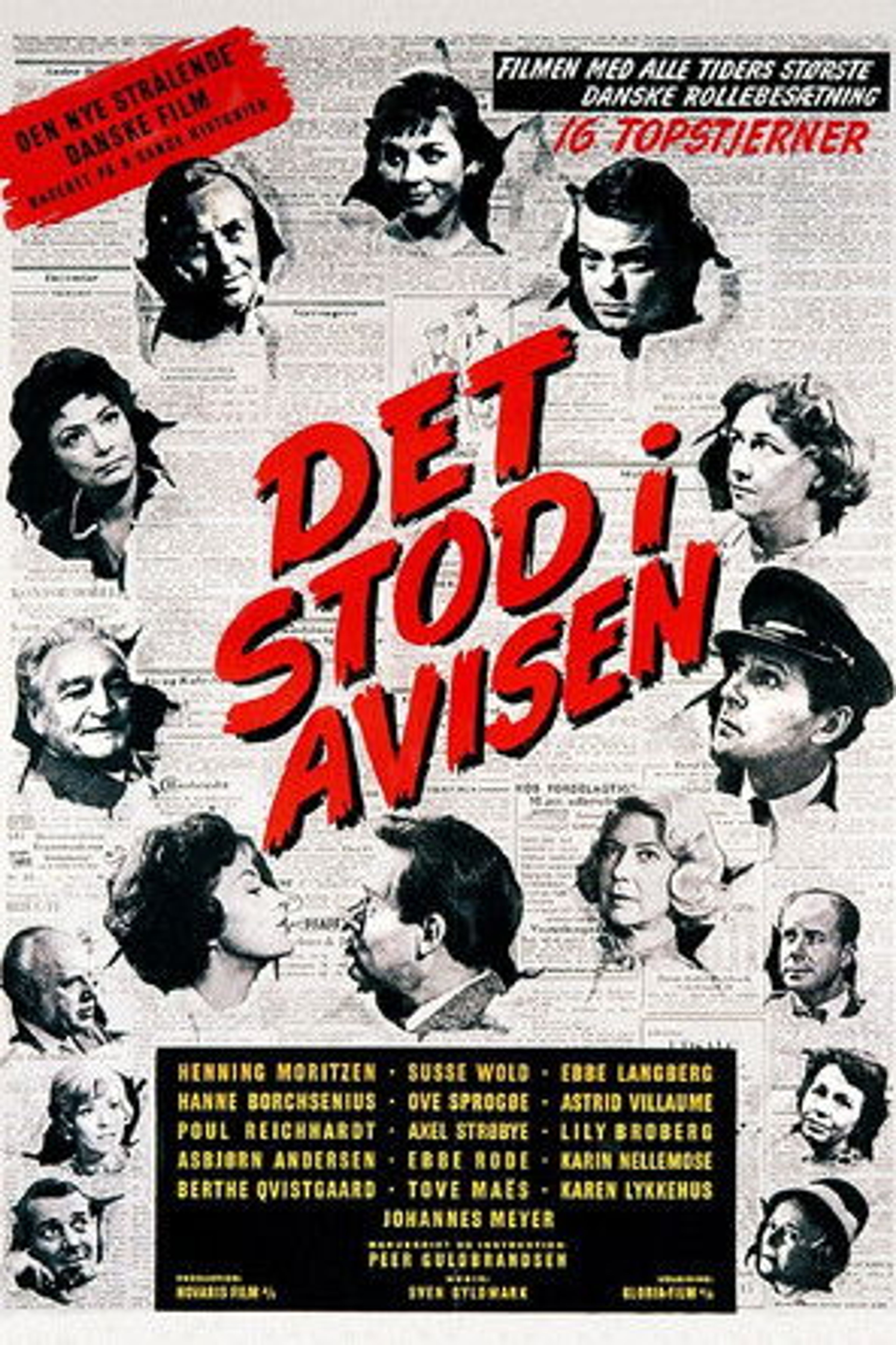 Poster image of Det stod i avisen