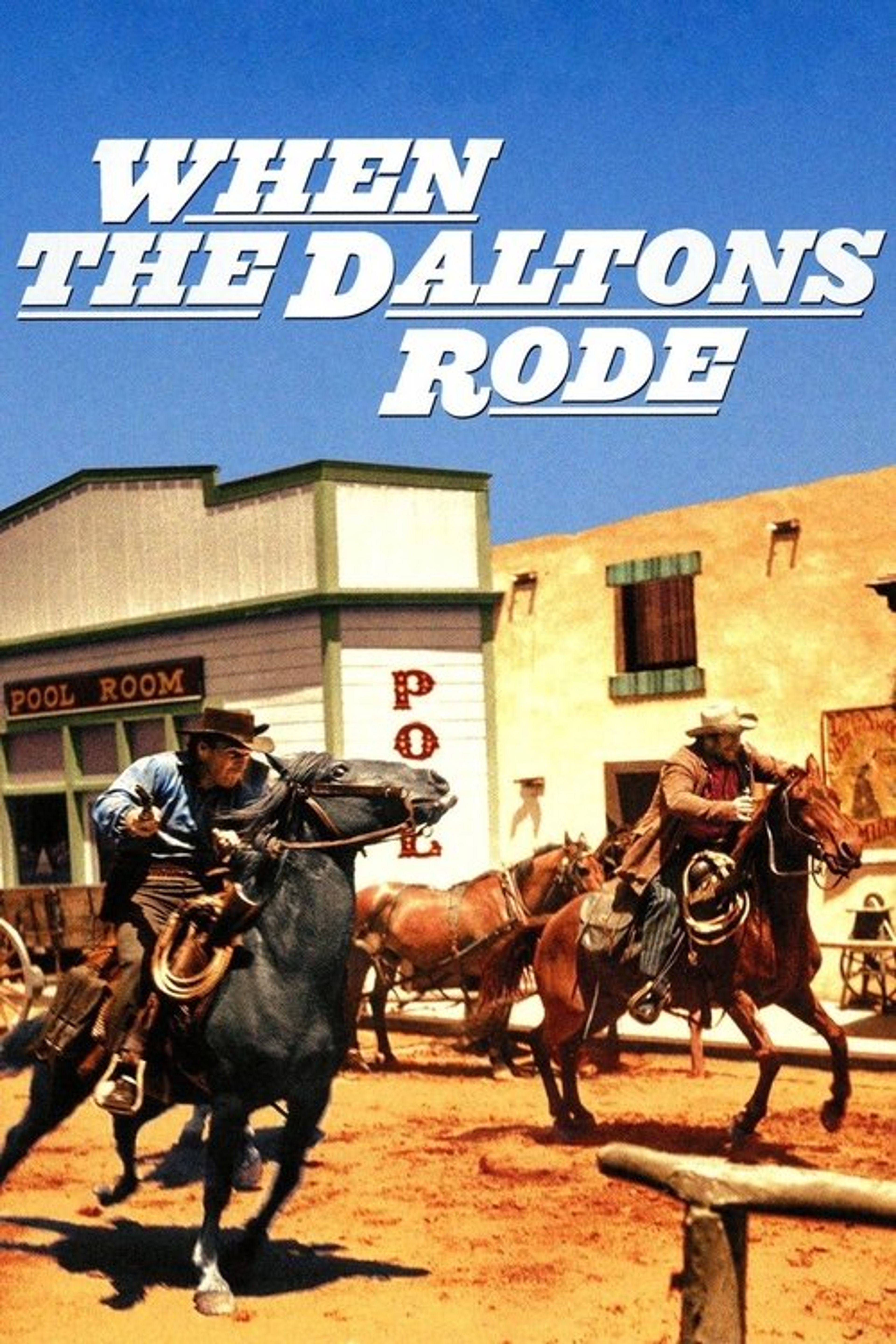 Poster image of When the Daltons Rode