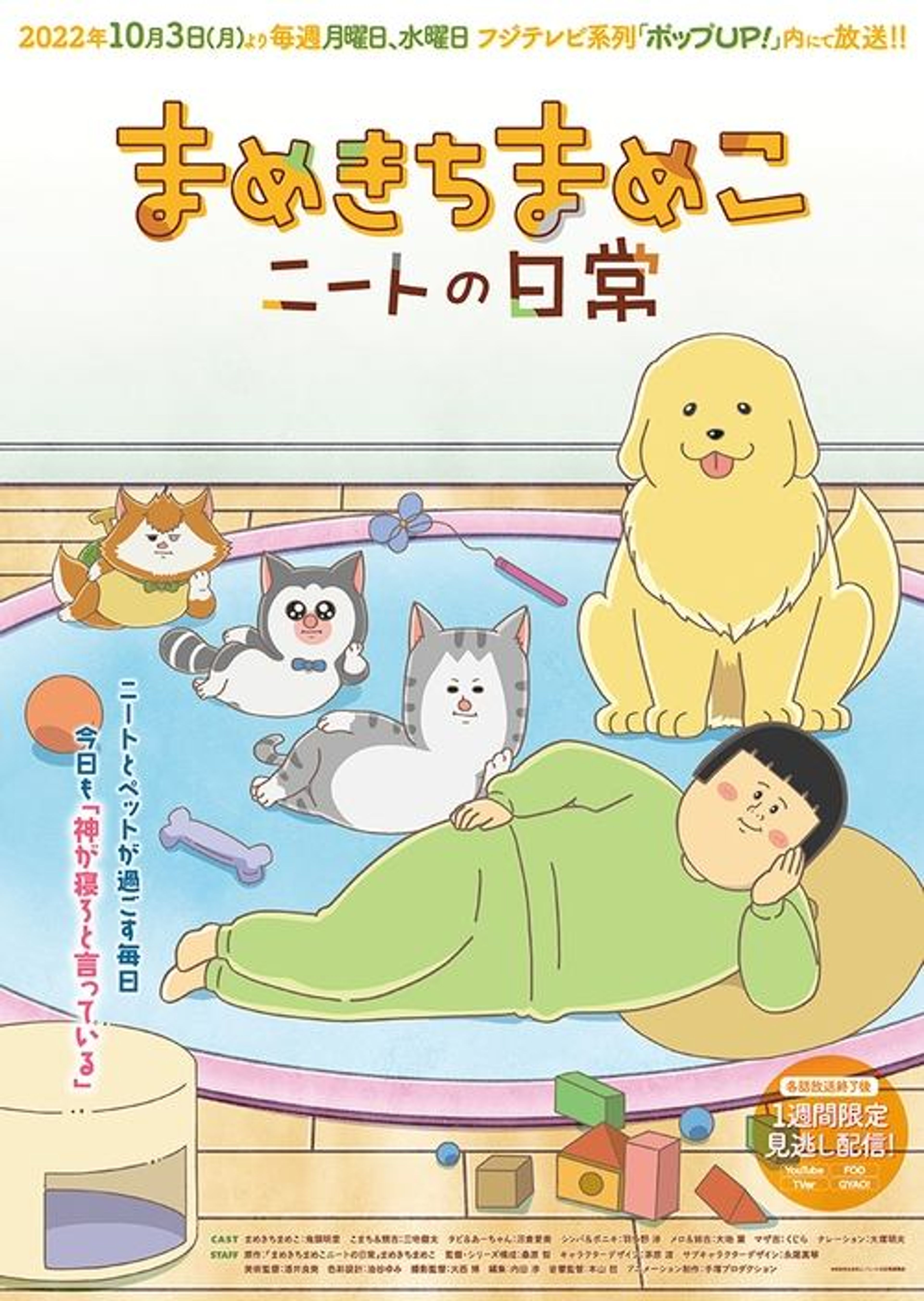 Poster image of Mamekichi Mameko – The Daily Life of a NEET