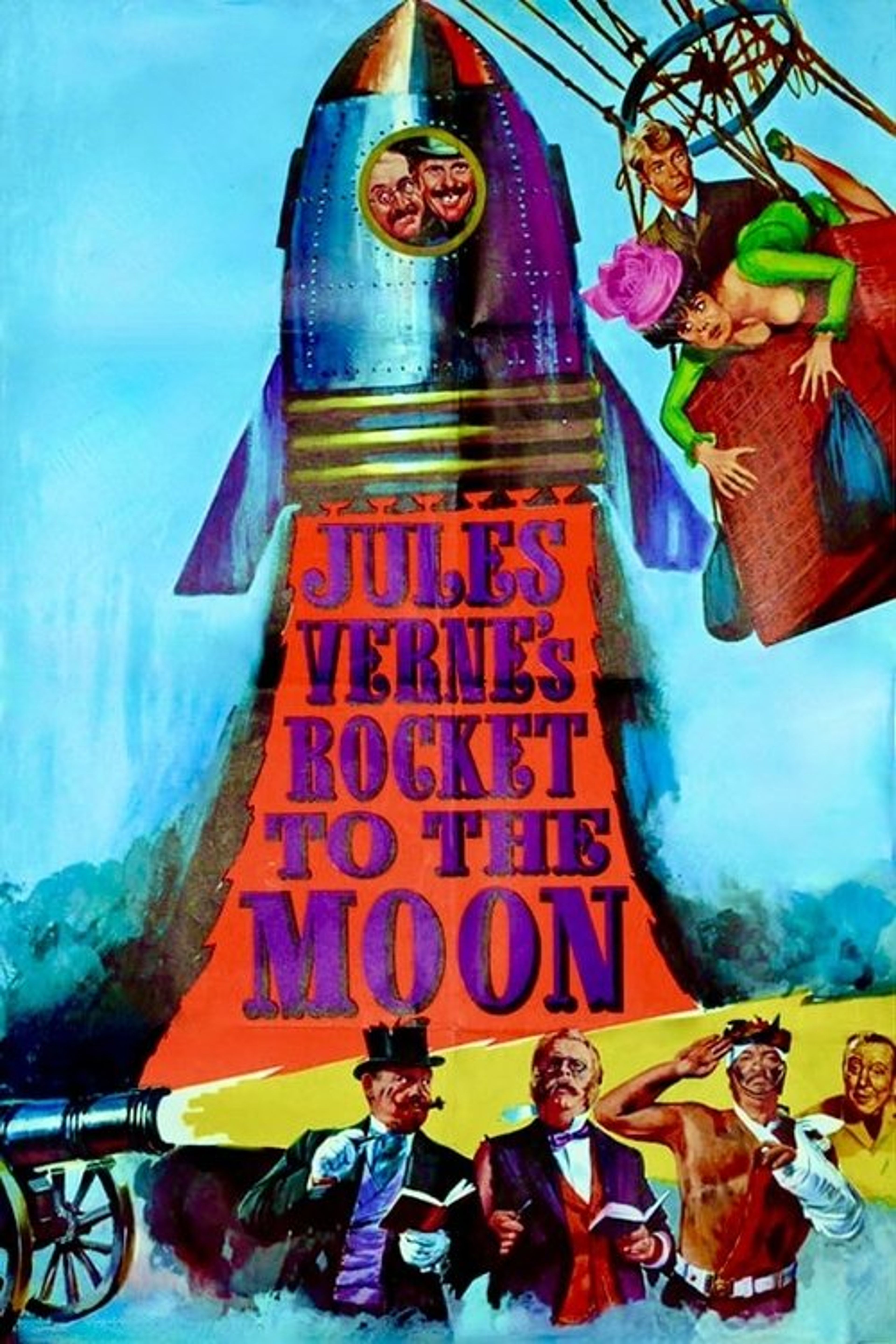 Poster image of Jules Verne's Rocket to the Moon