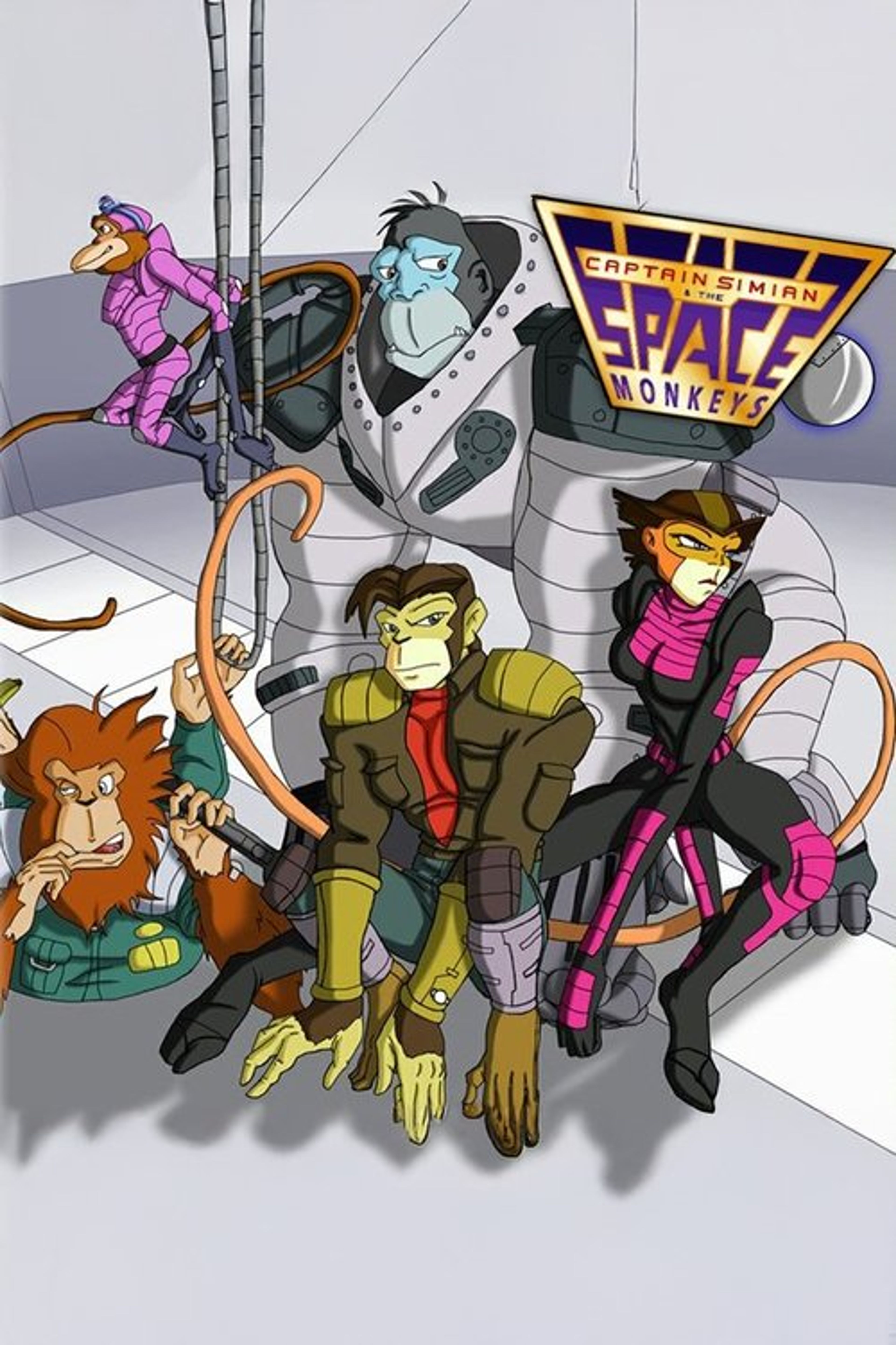 Poster image of Captain Simian & the Space Monkeys