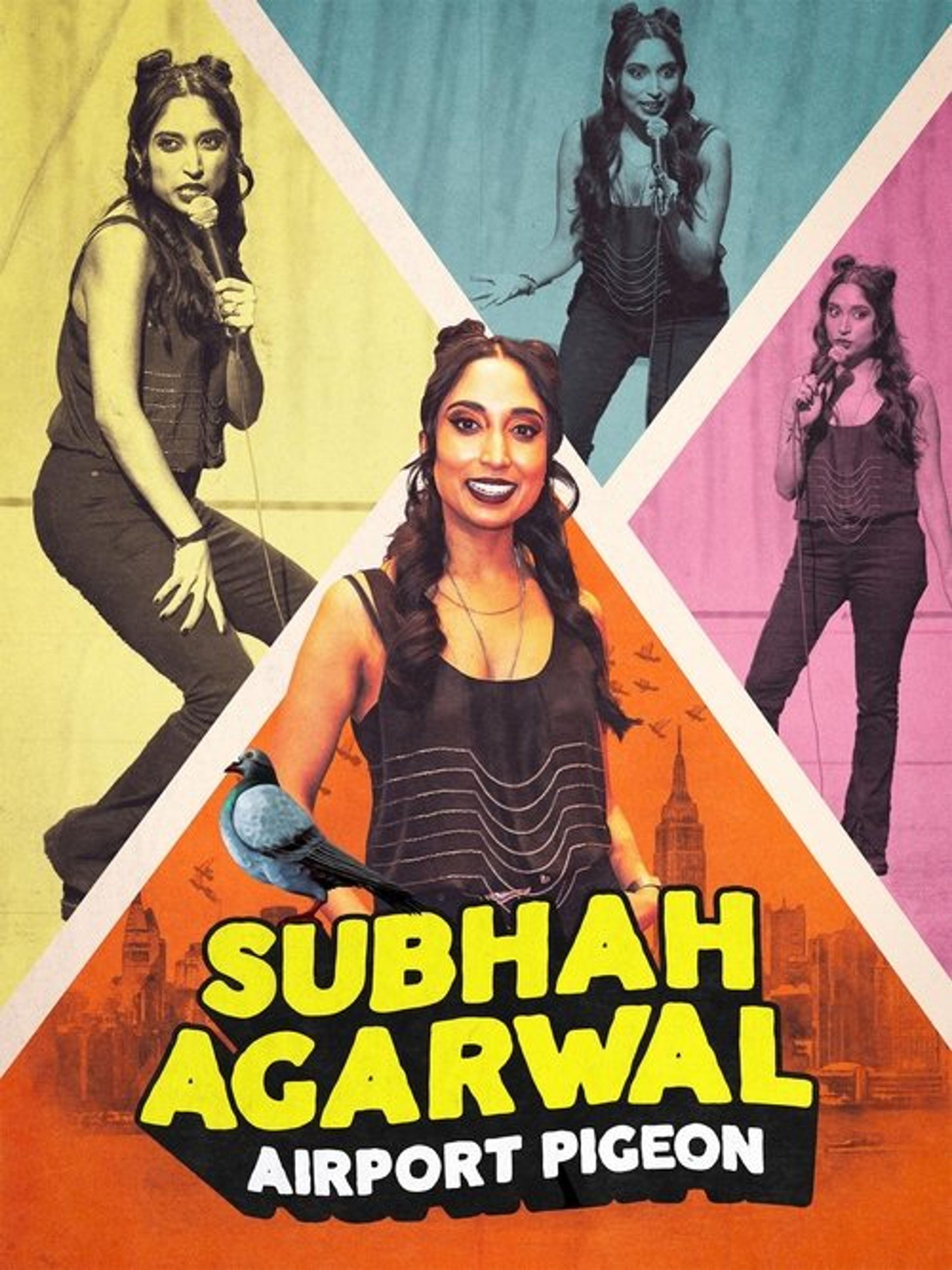 Poster image of Subhah Agarwal: Airport Pigeon