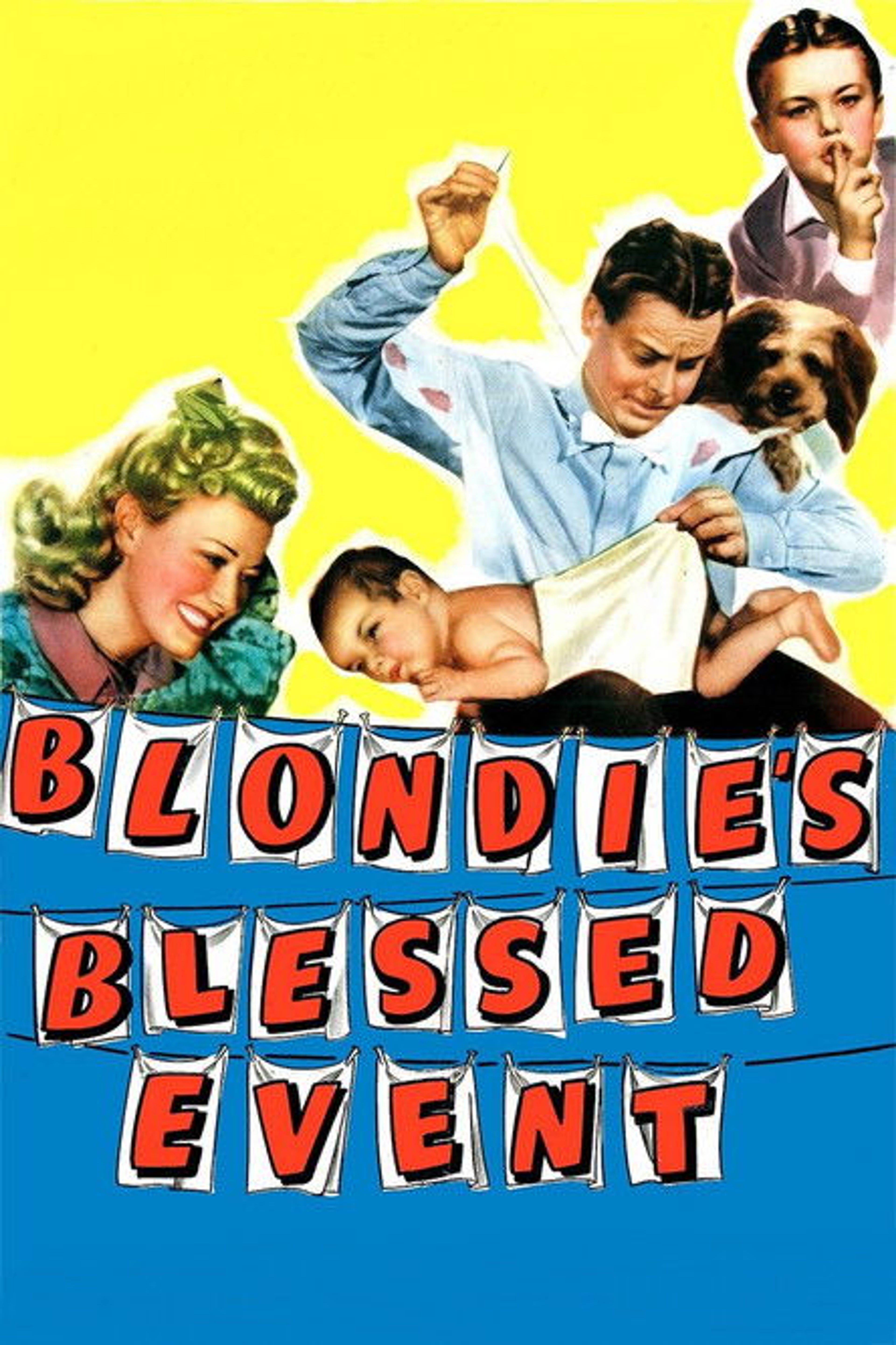 Poster image of Blondie's Blessed Event