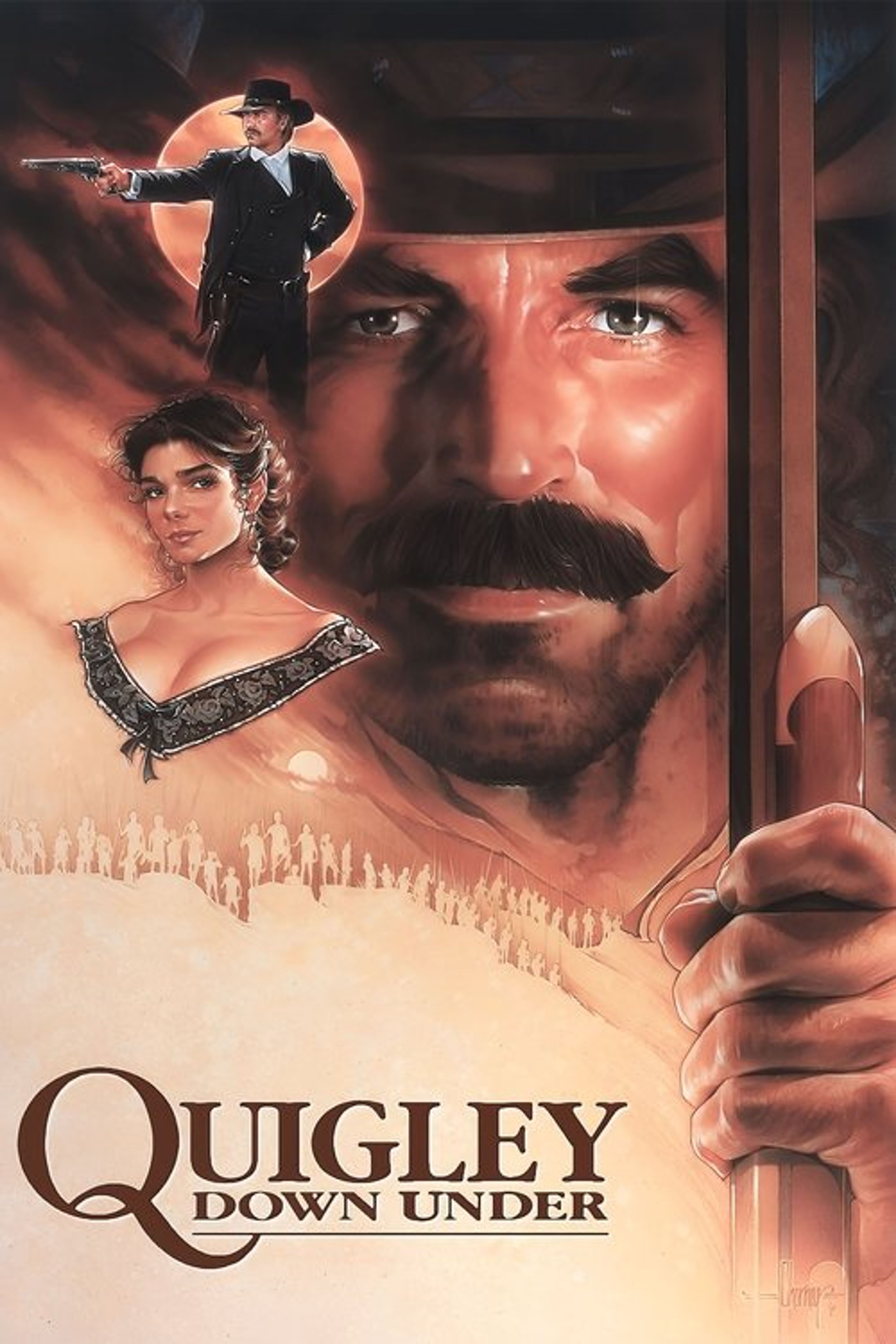 Poster image of Quigley Down Under