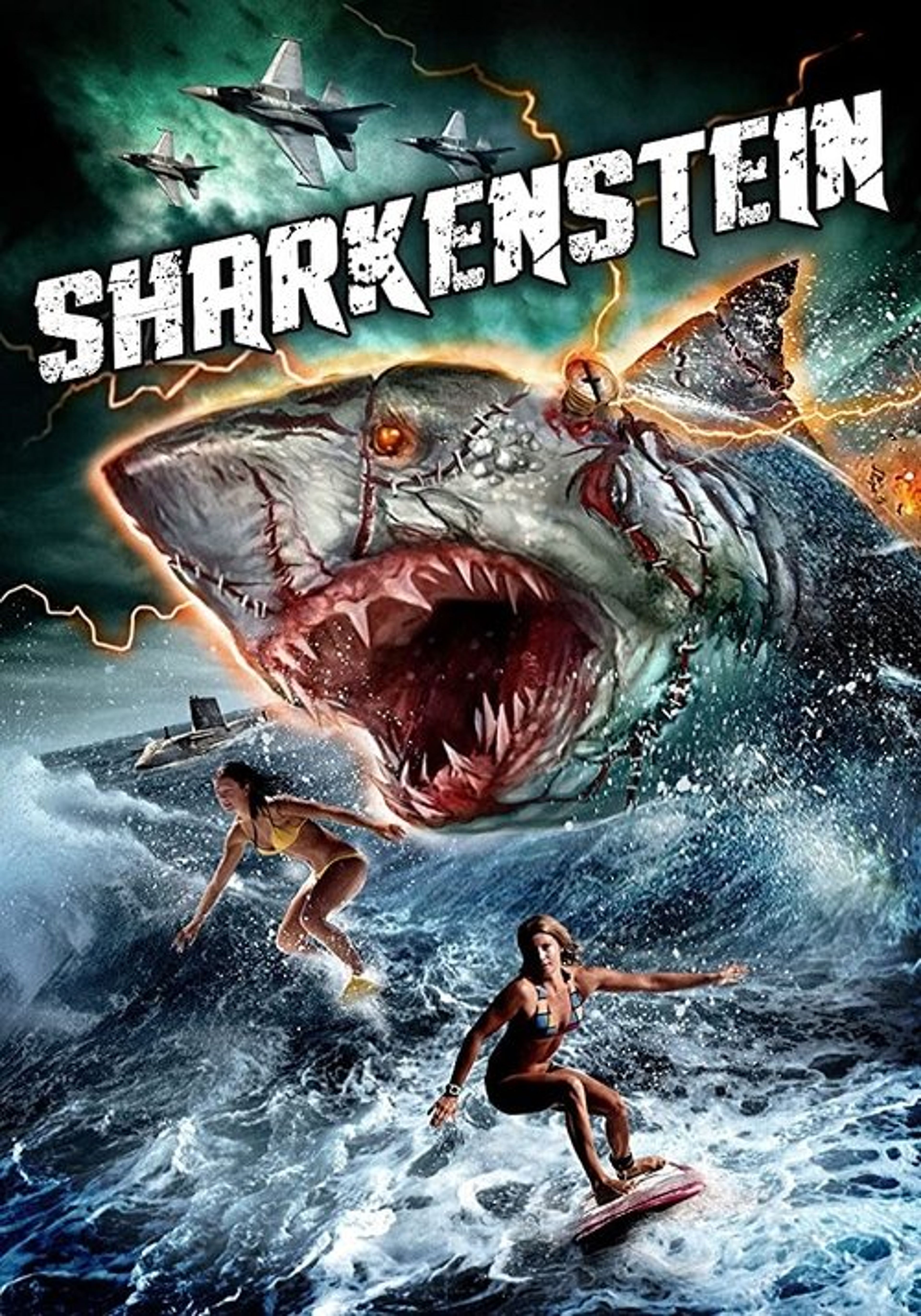 Poster image of Sharkenstein