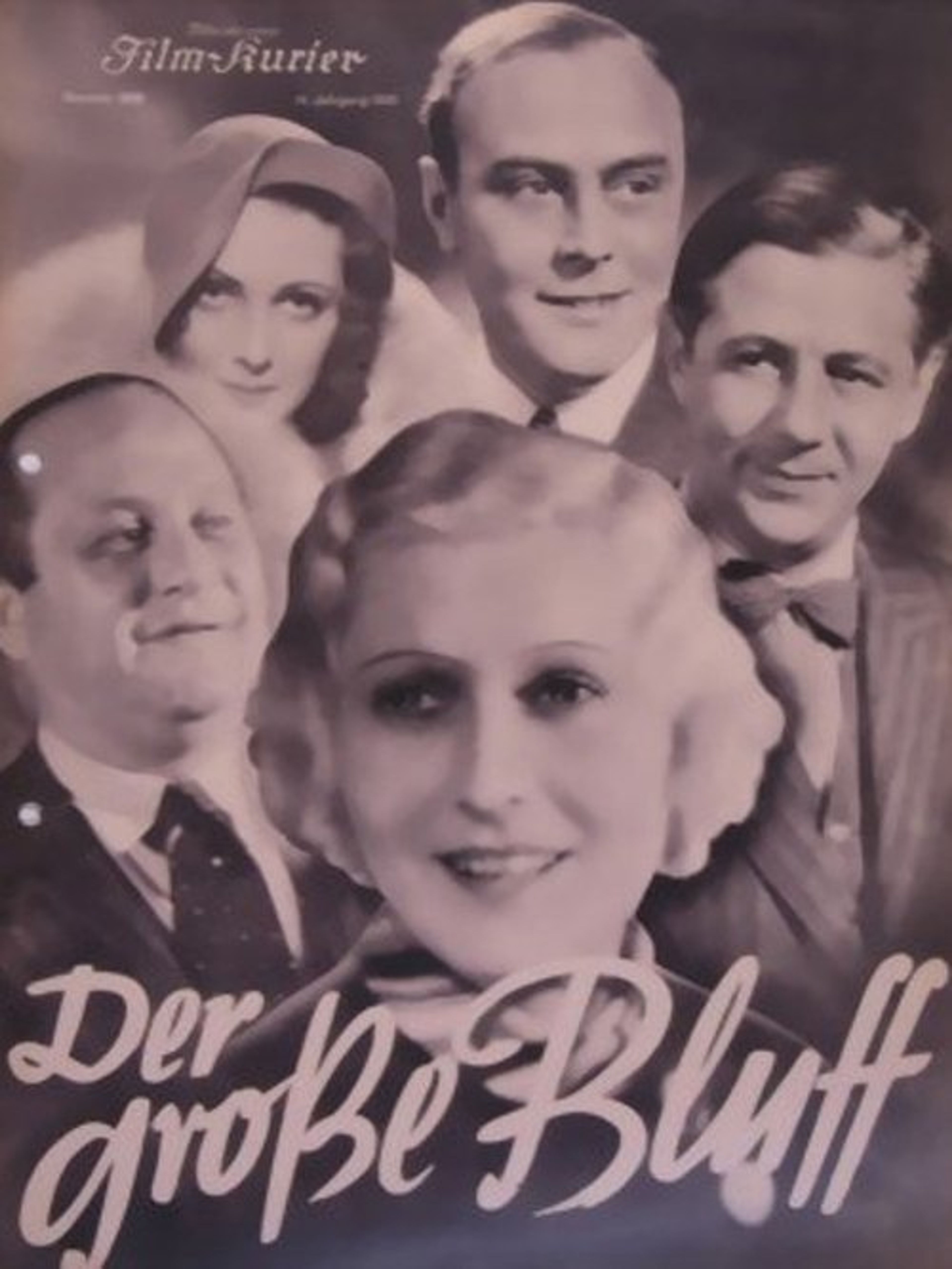 Poster image of Der große Bluff