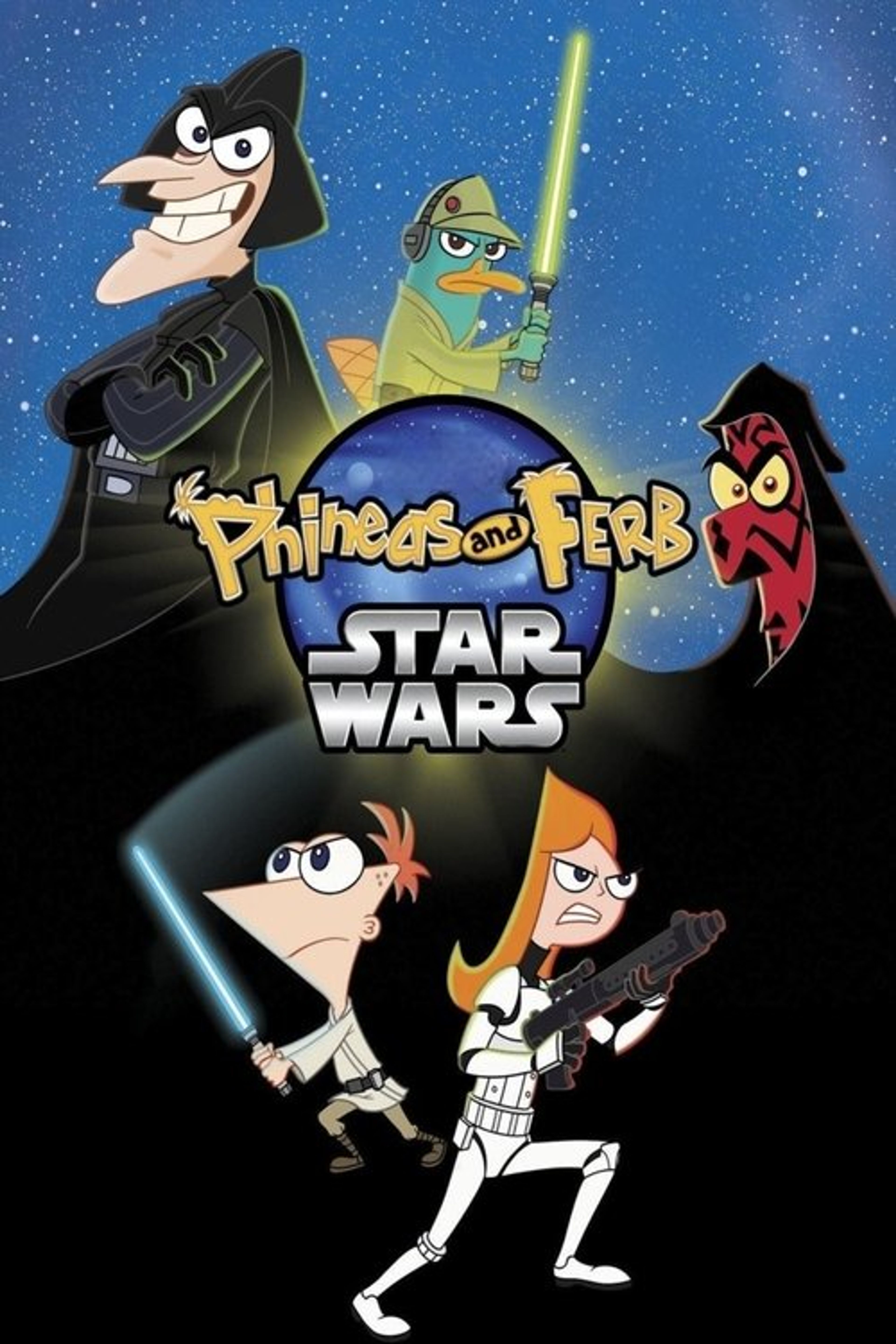 Poster image of Phineas and Ferb: Star Wars