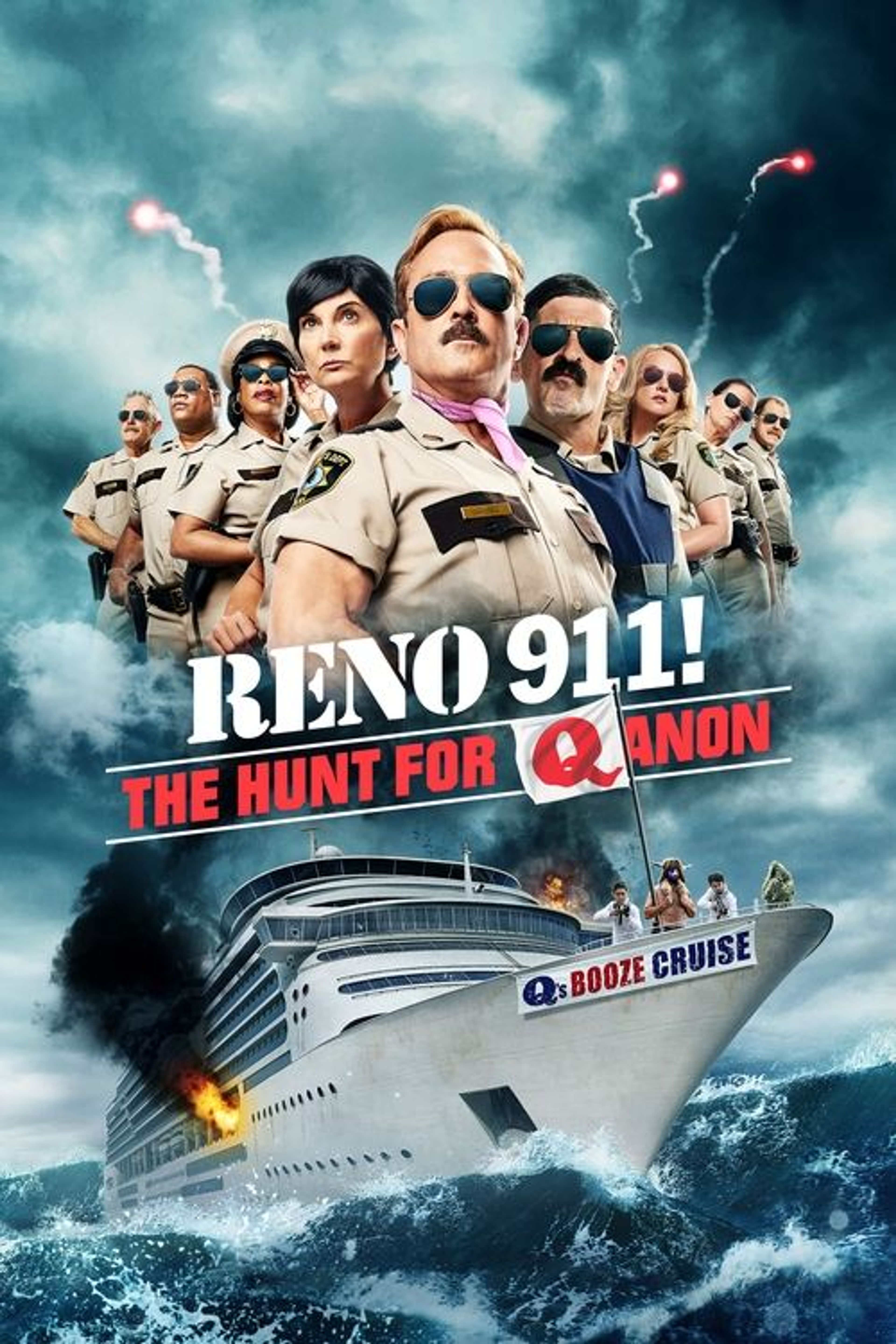 Poster image of Reno 911!: The Hunt for QAnon
