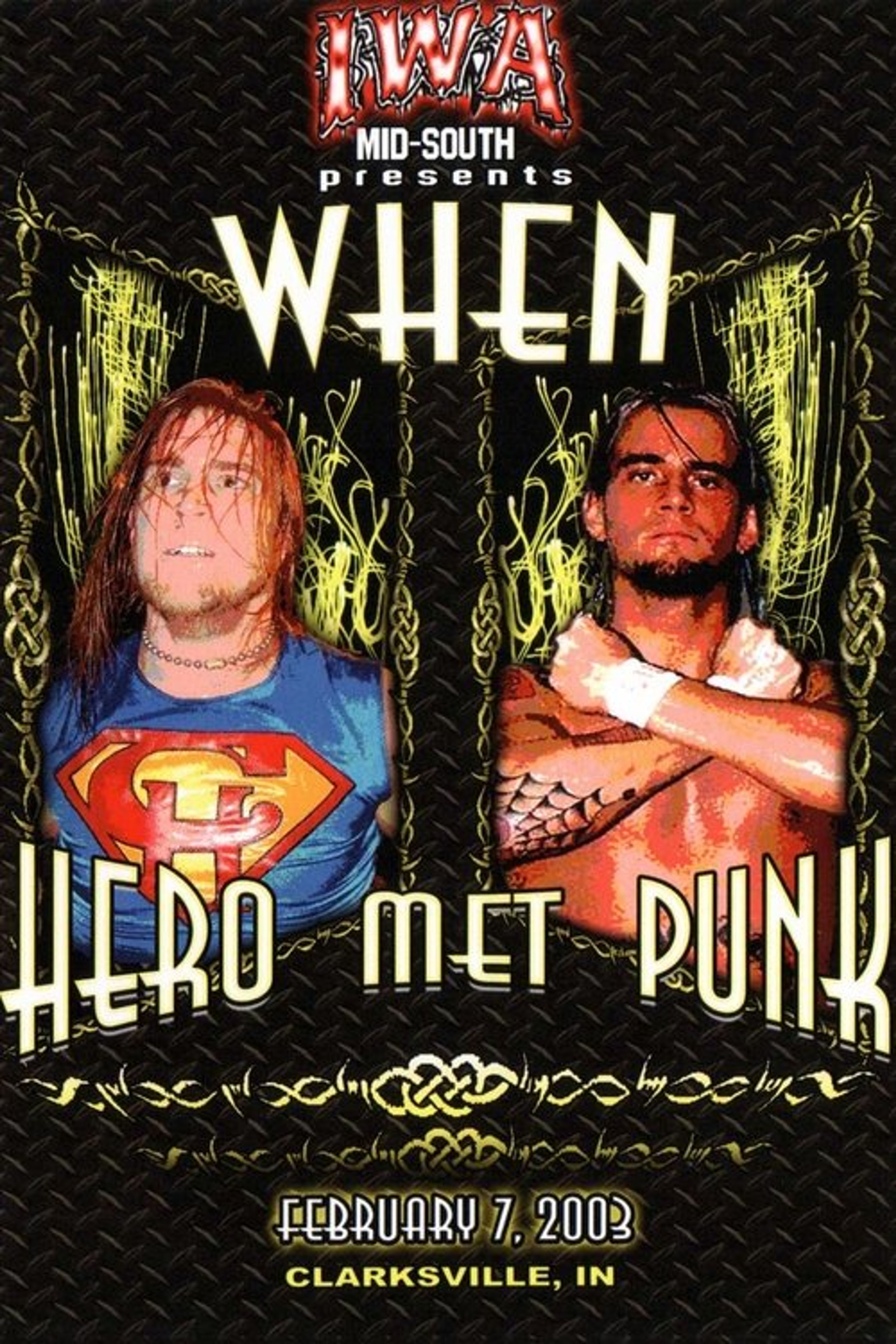 Poster image of IWA-MS When Hero Met Punk