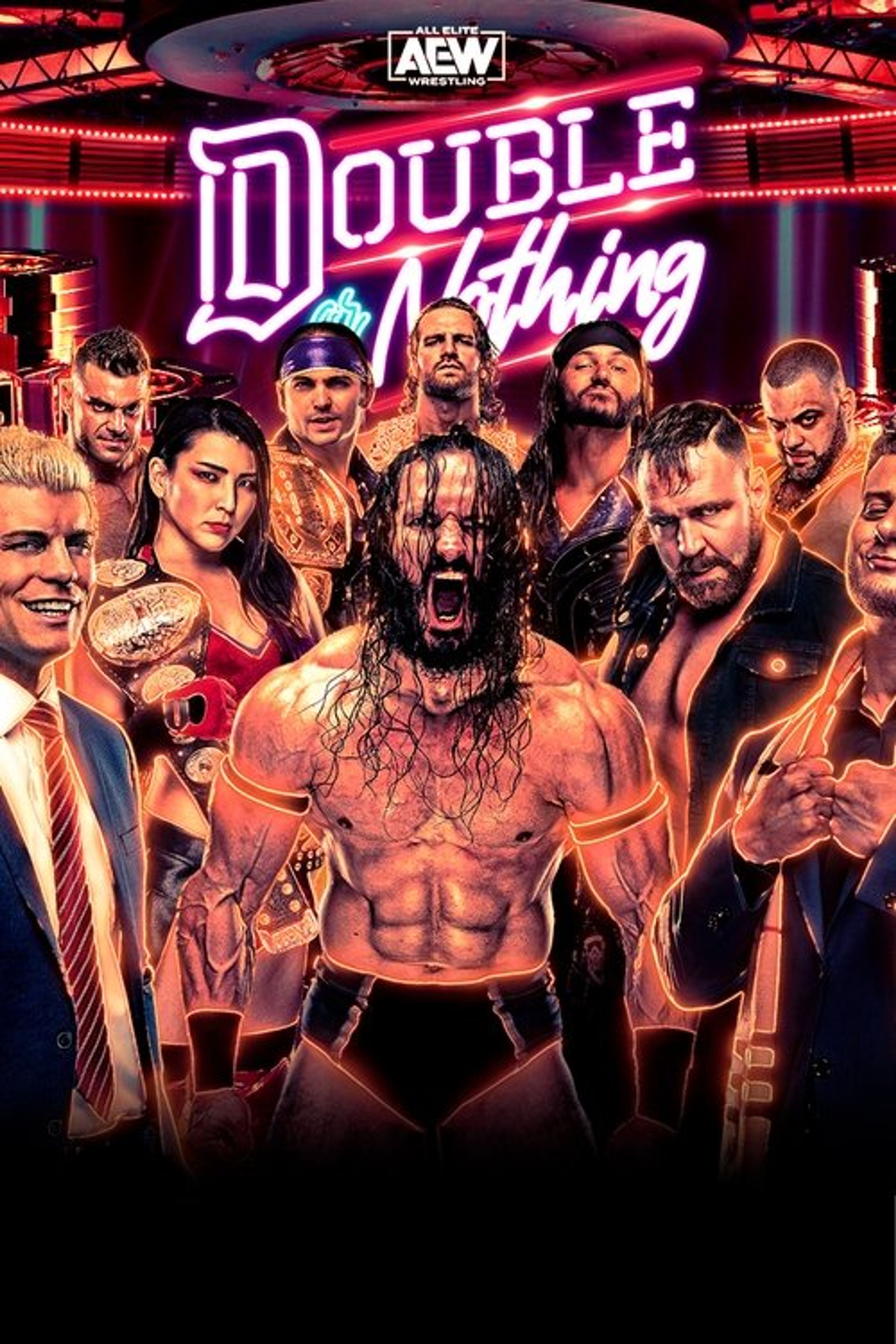 Poster image of AEW Double or Nothing 2021