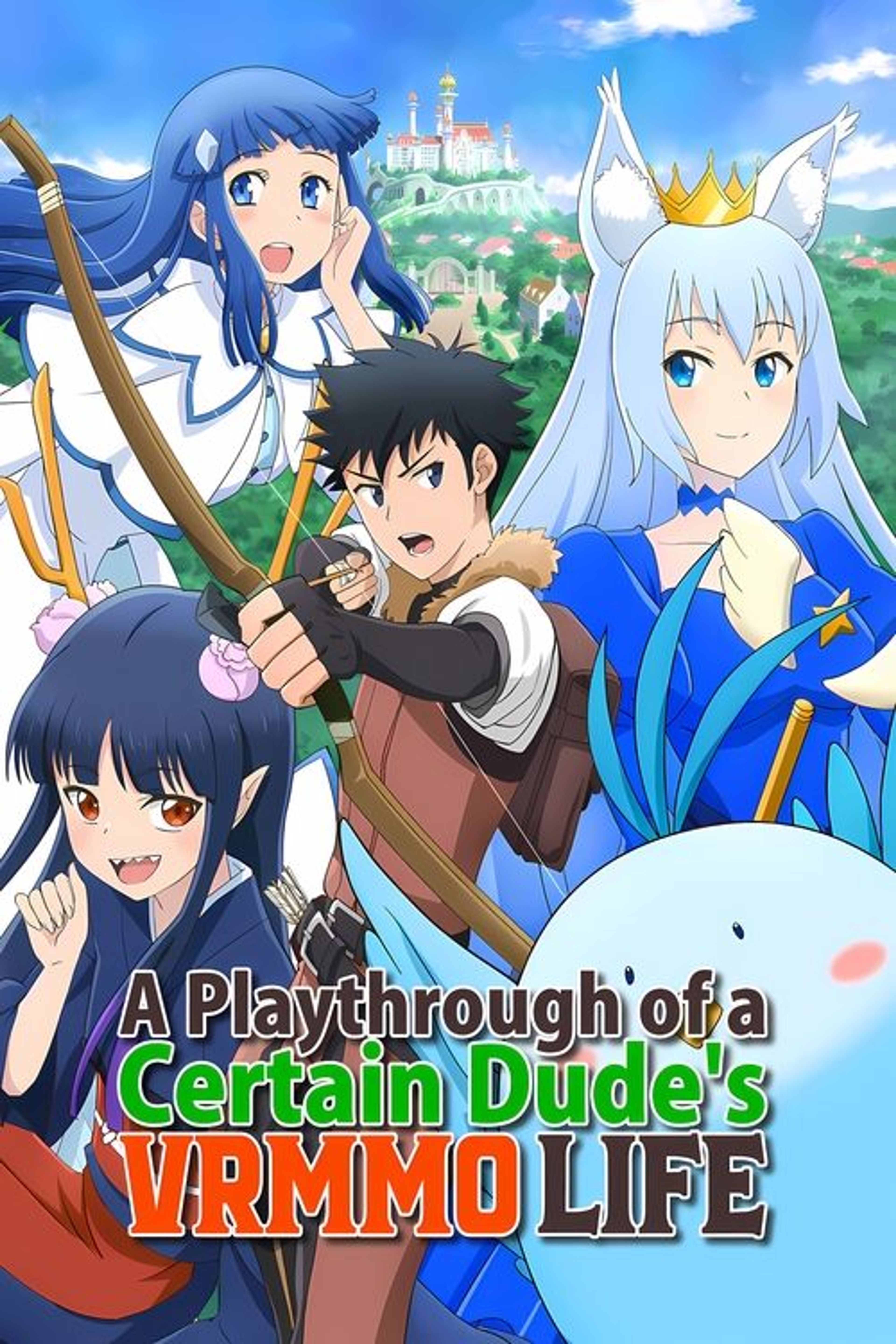 Poster image of A Playthrough of a Certain Dude's VRMMO Life