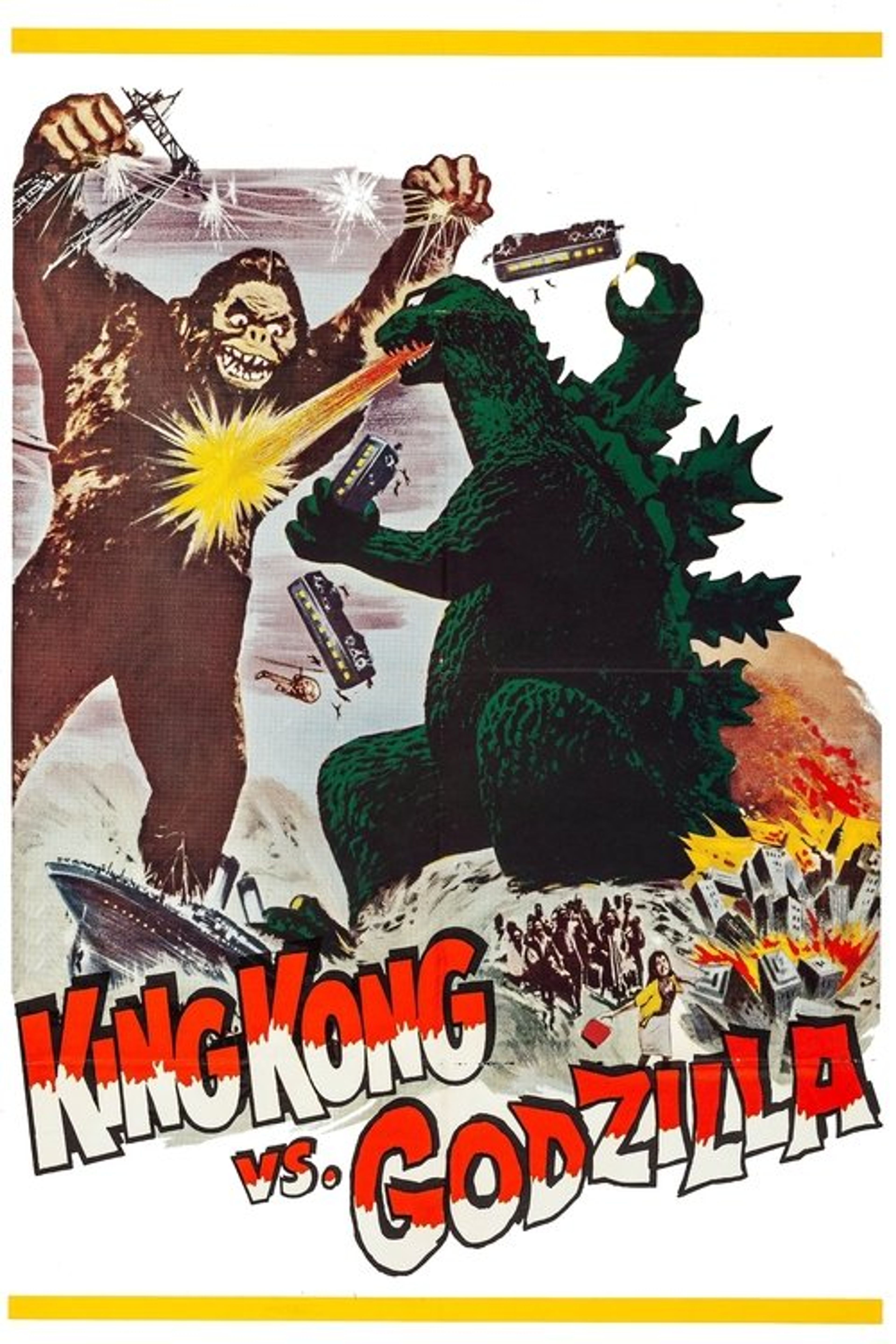 Poster image of King Kong vs. Godzilla