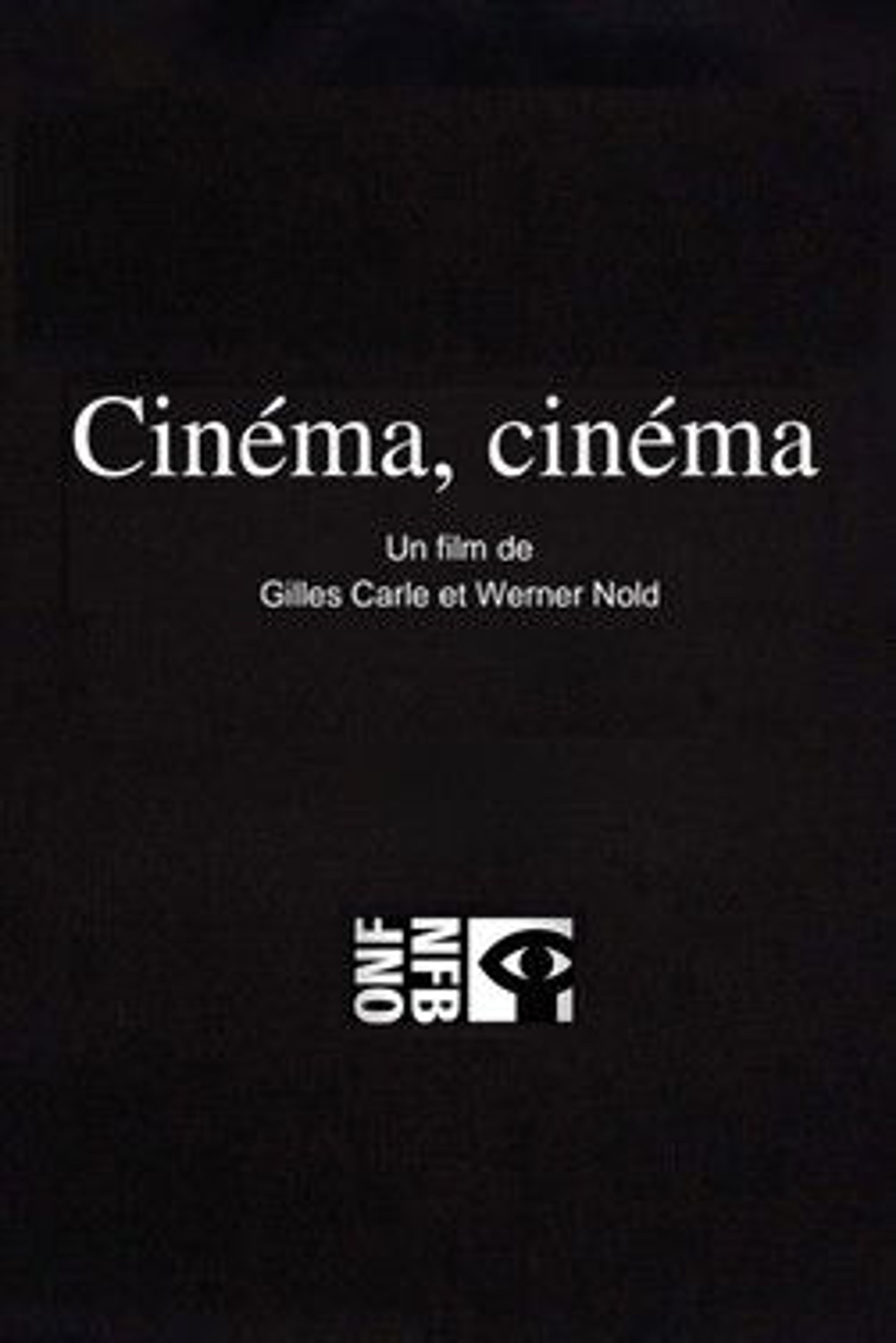 Poster image of Cinéma, cinéma
