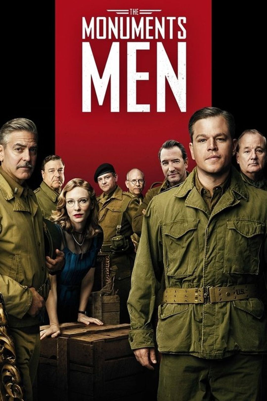 Poster image of The Monuments Men