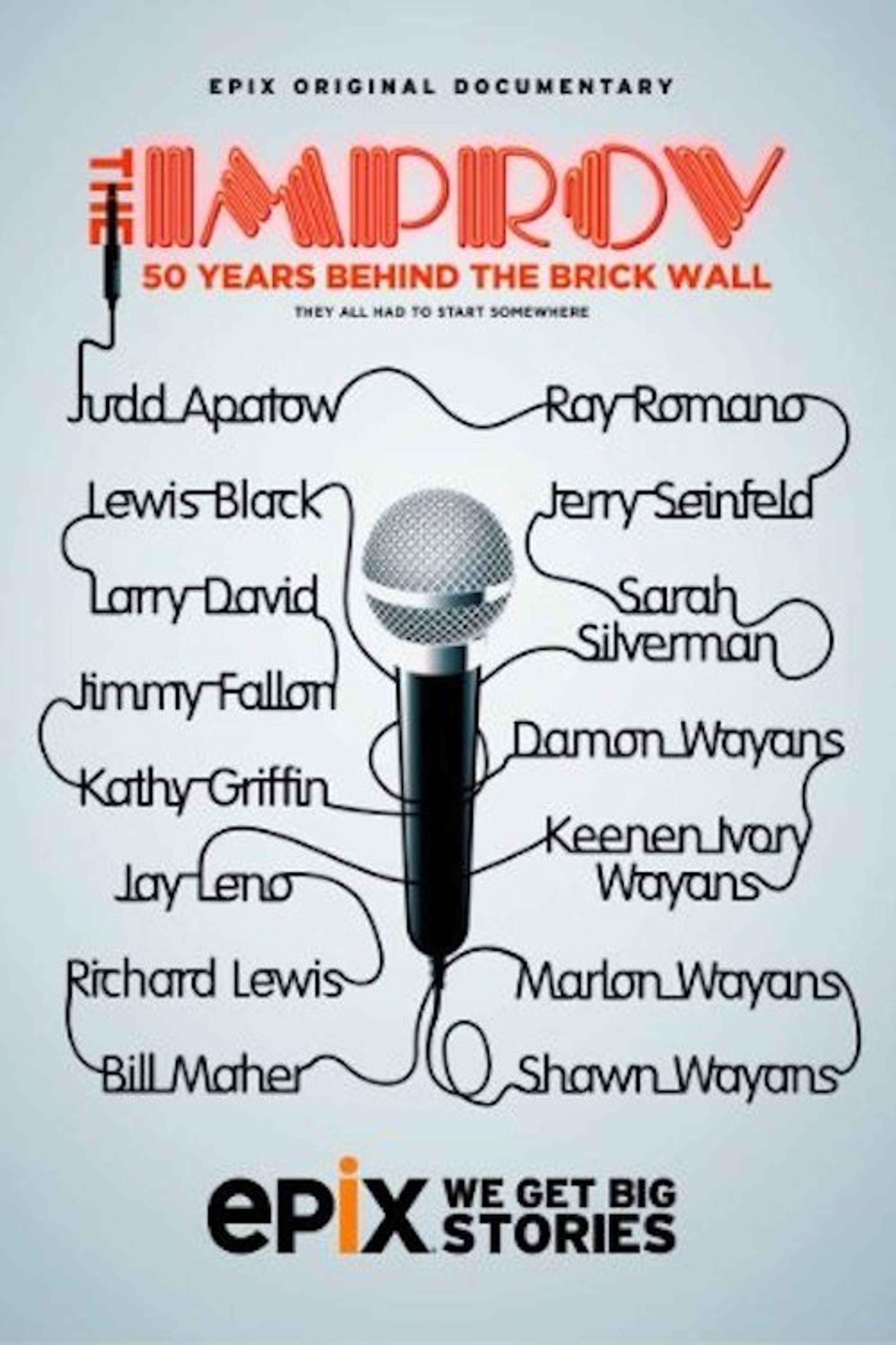 Poster image of The Improv: 50 Years Behind the Brick Wall