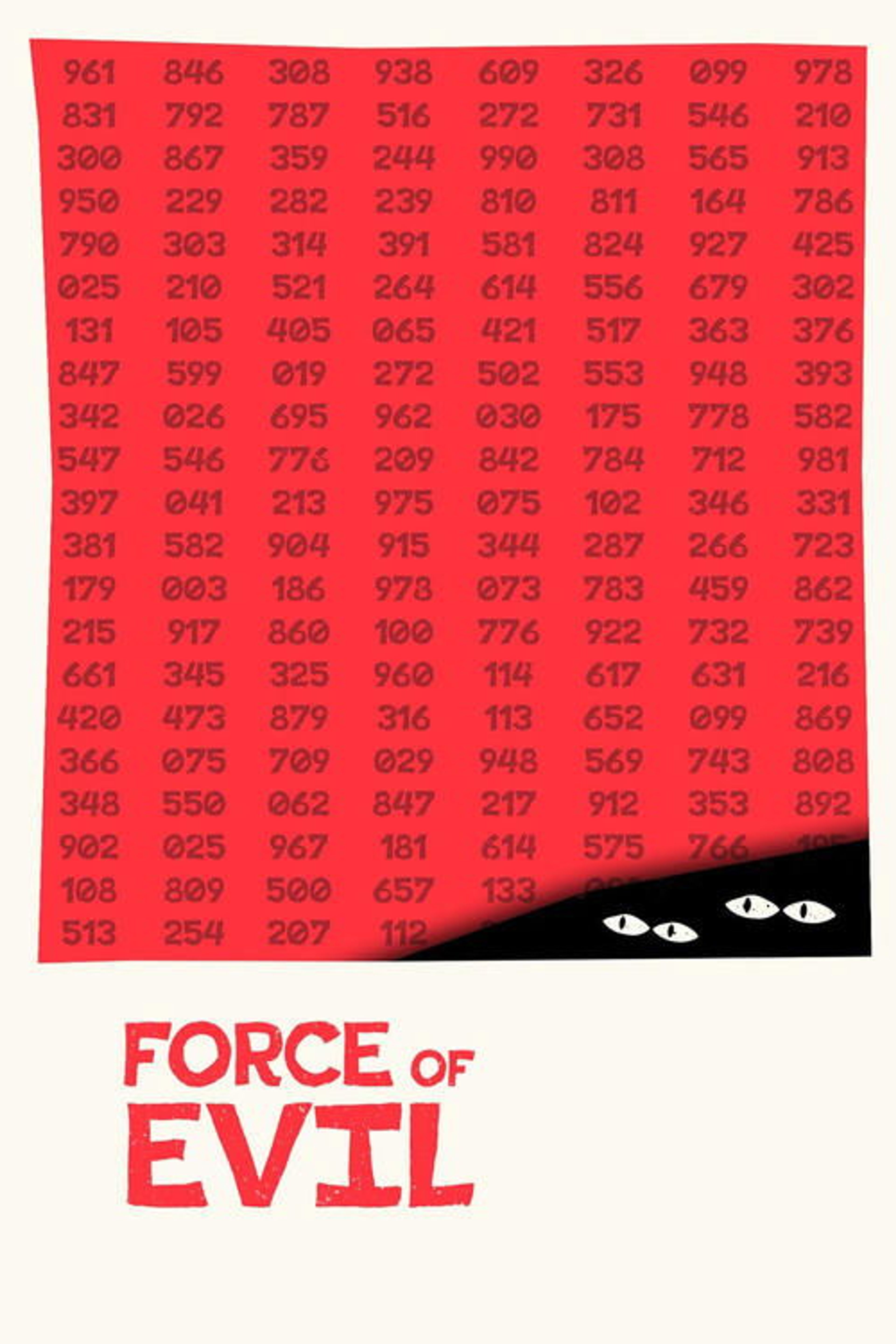 Poster image of Force of Evil