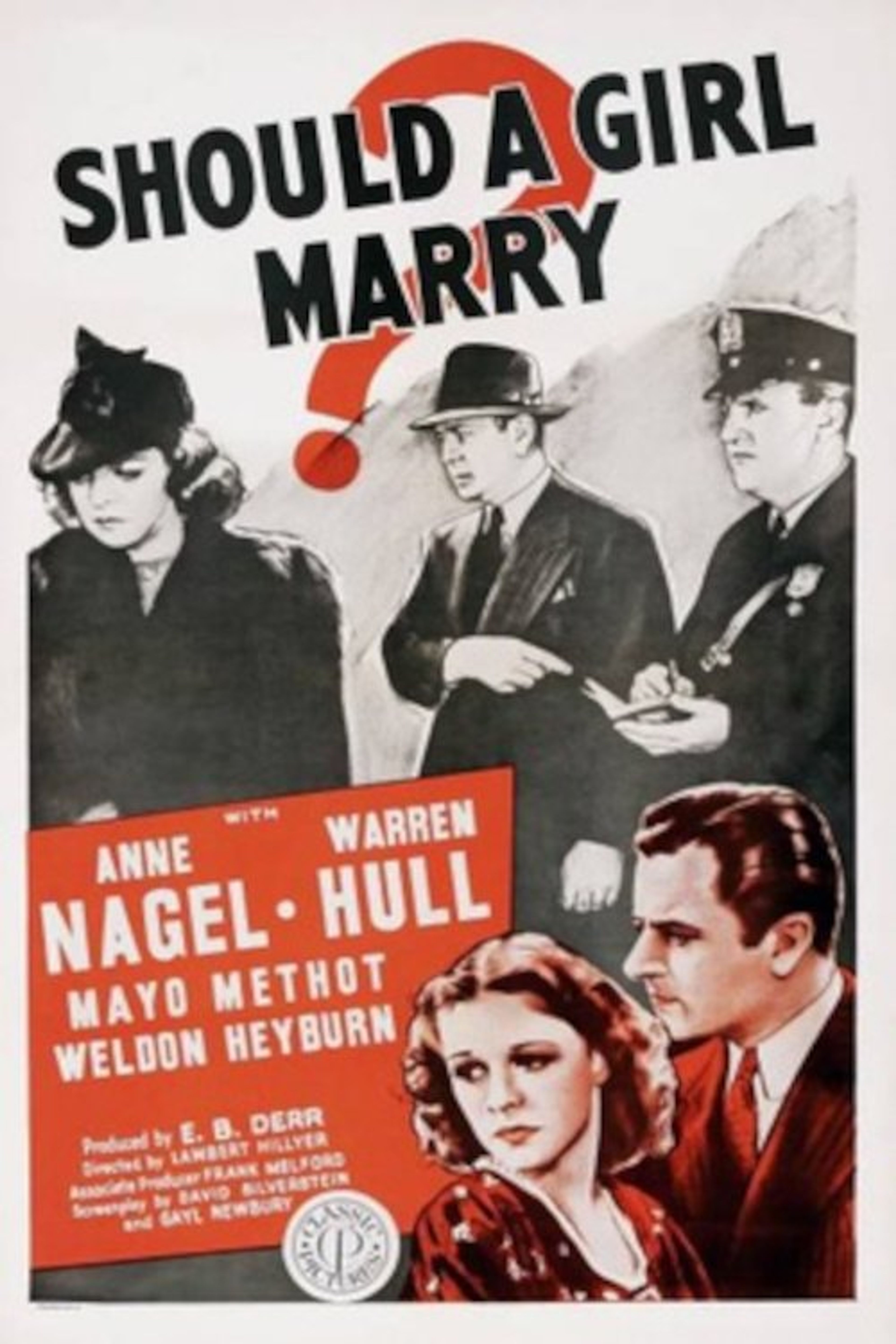 Poster image of Should a Girl Marry?