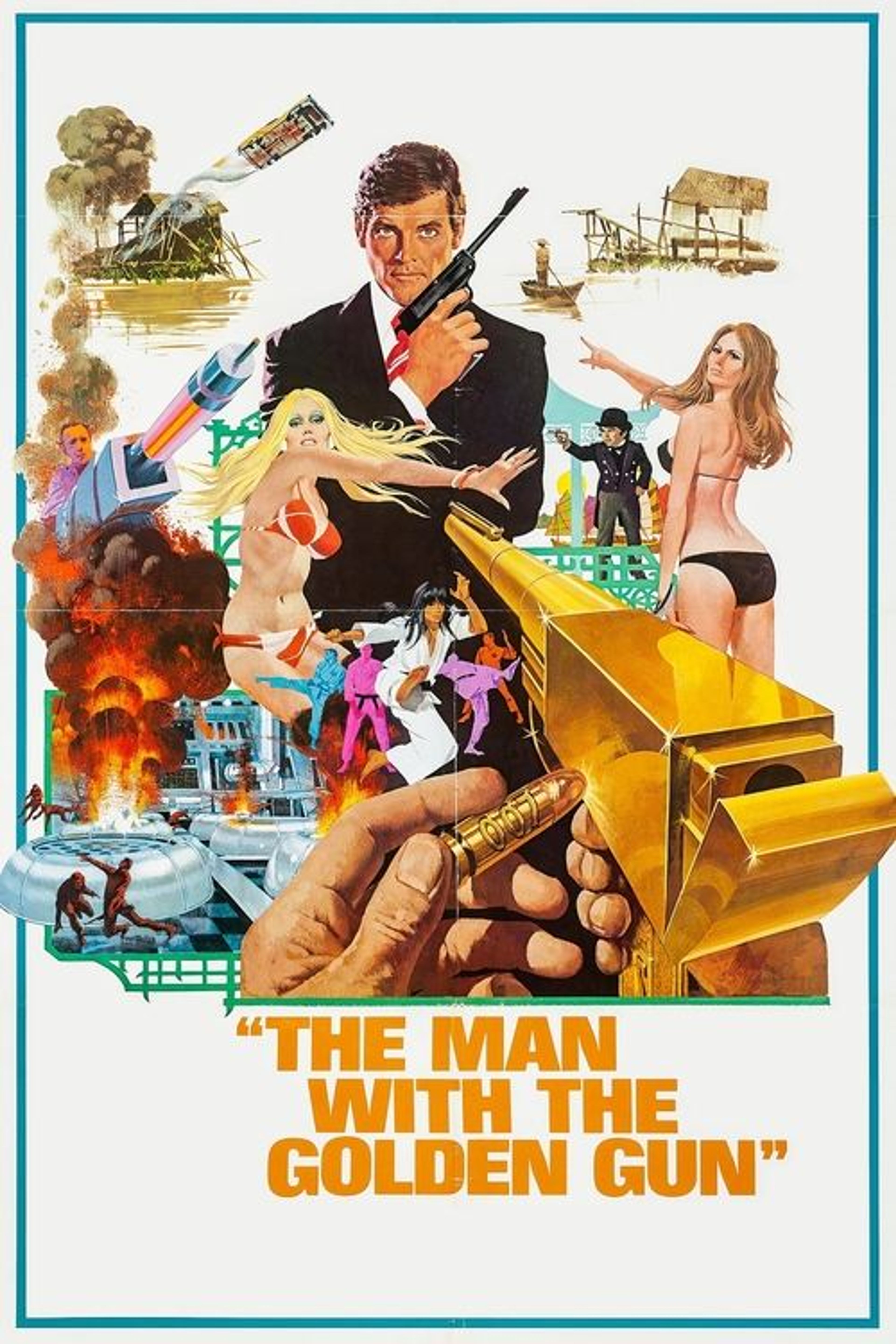 Poster image of The Man with the Golden Gun