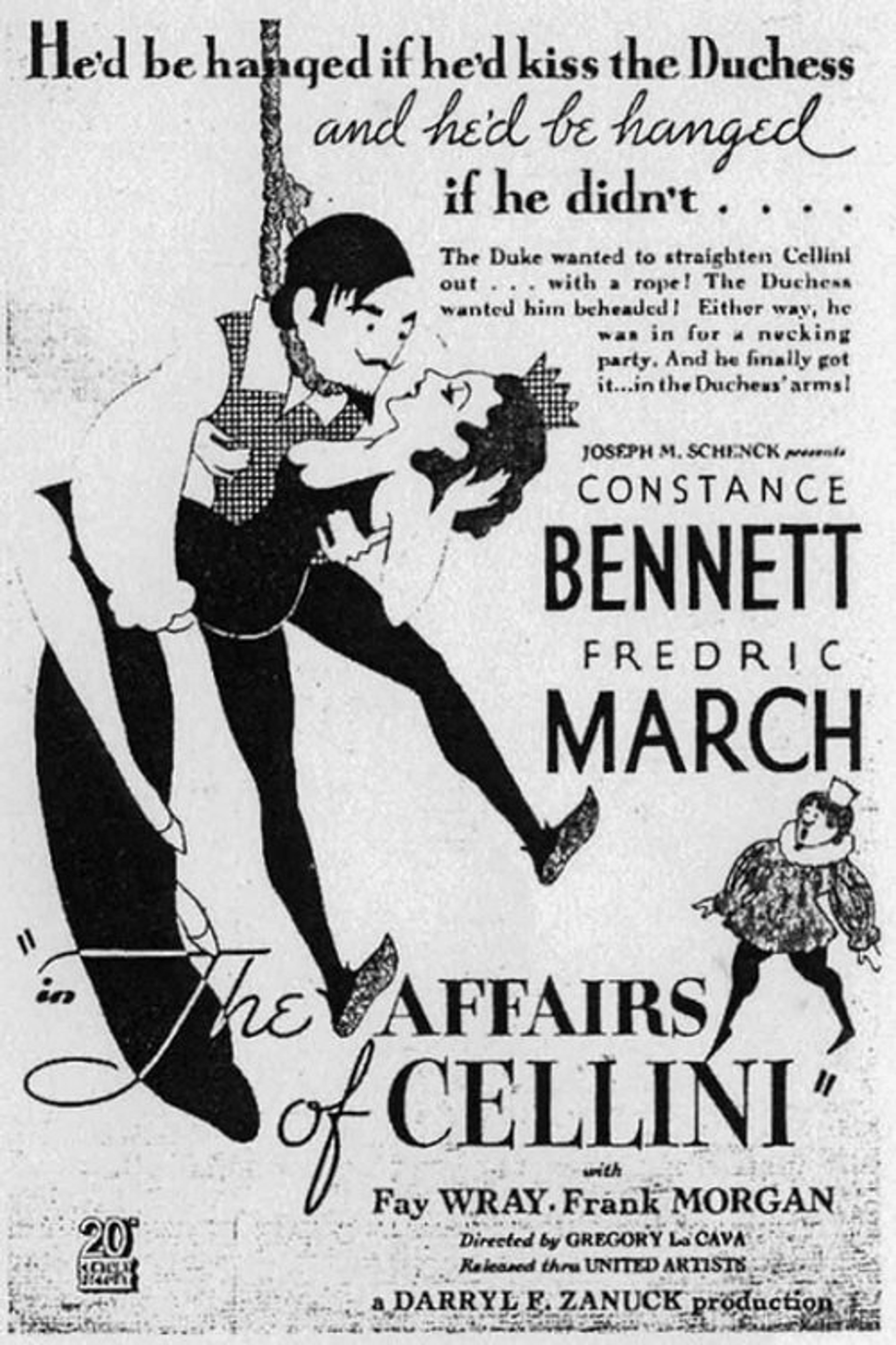 Poster image of The Affairs of Cellini