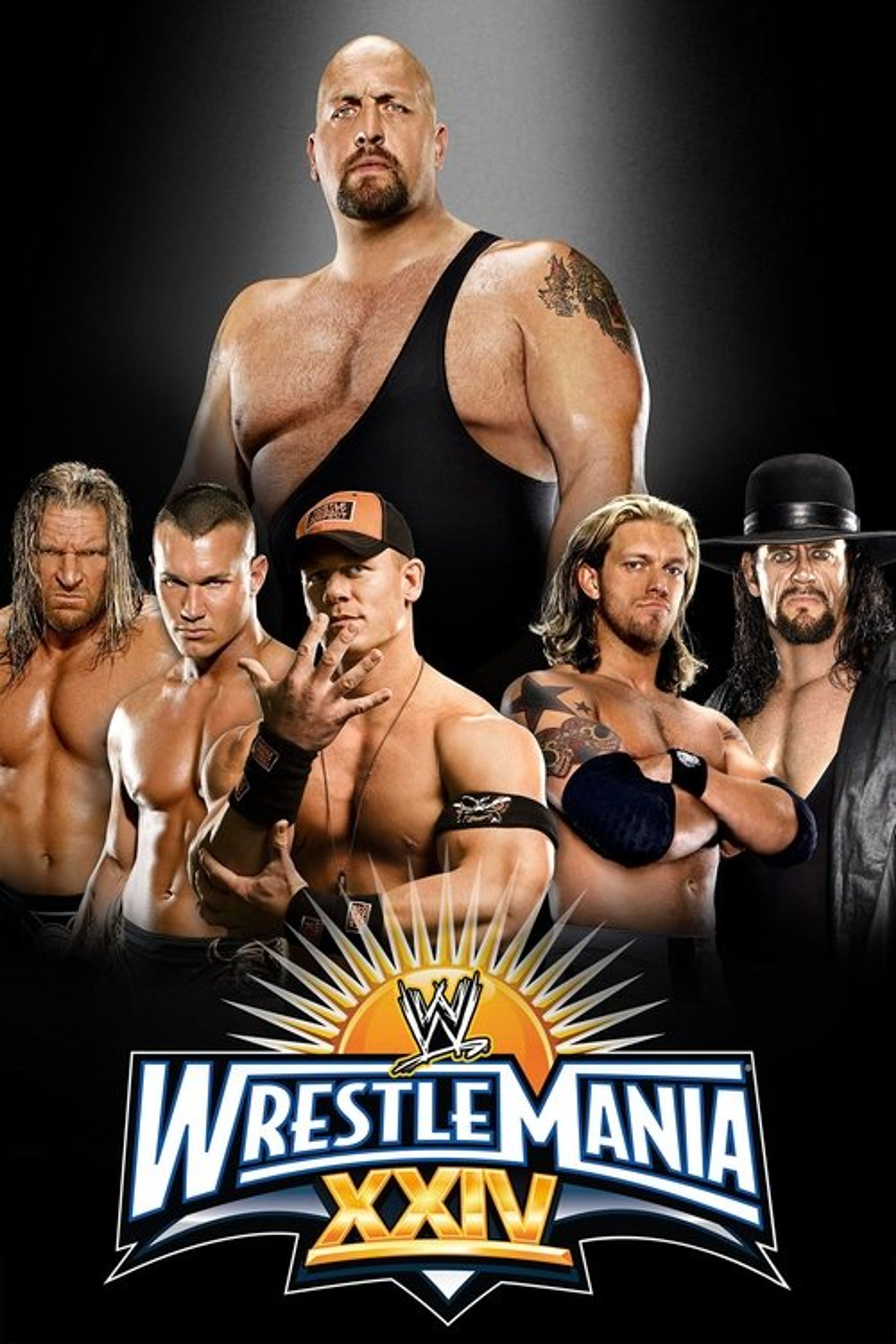 Poster image of WWE WrestleMania XXIV