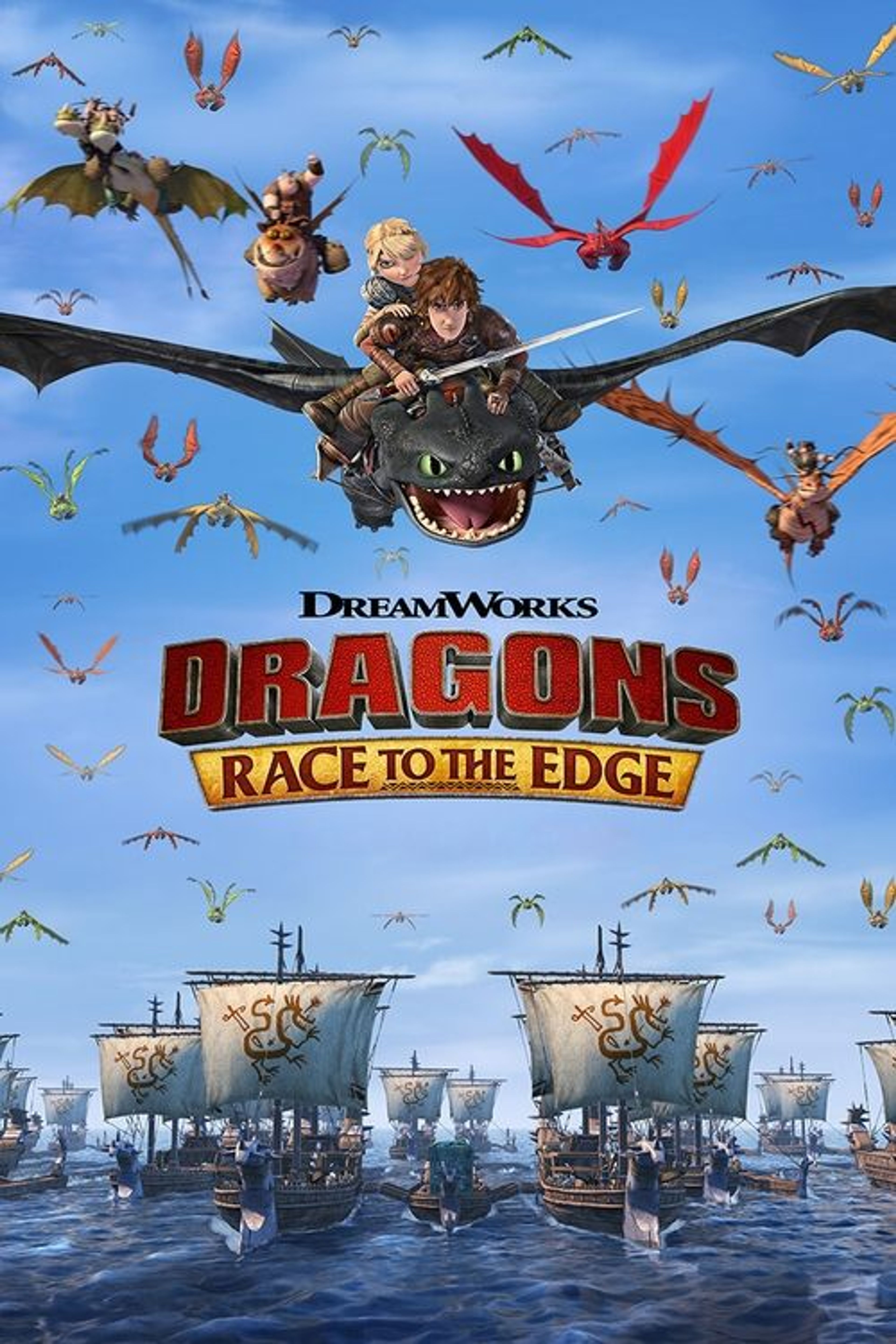 Poster image of Dragons: Race to the Edge