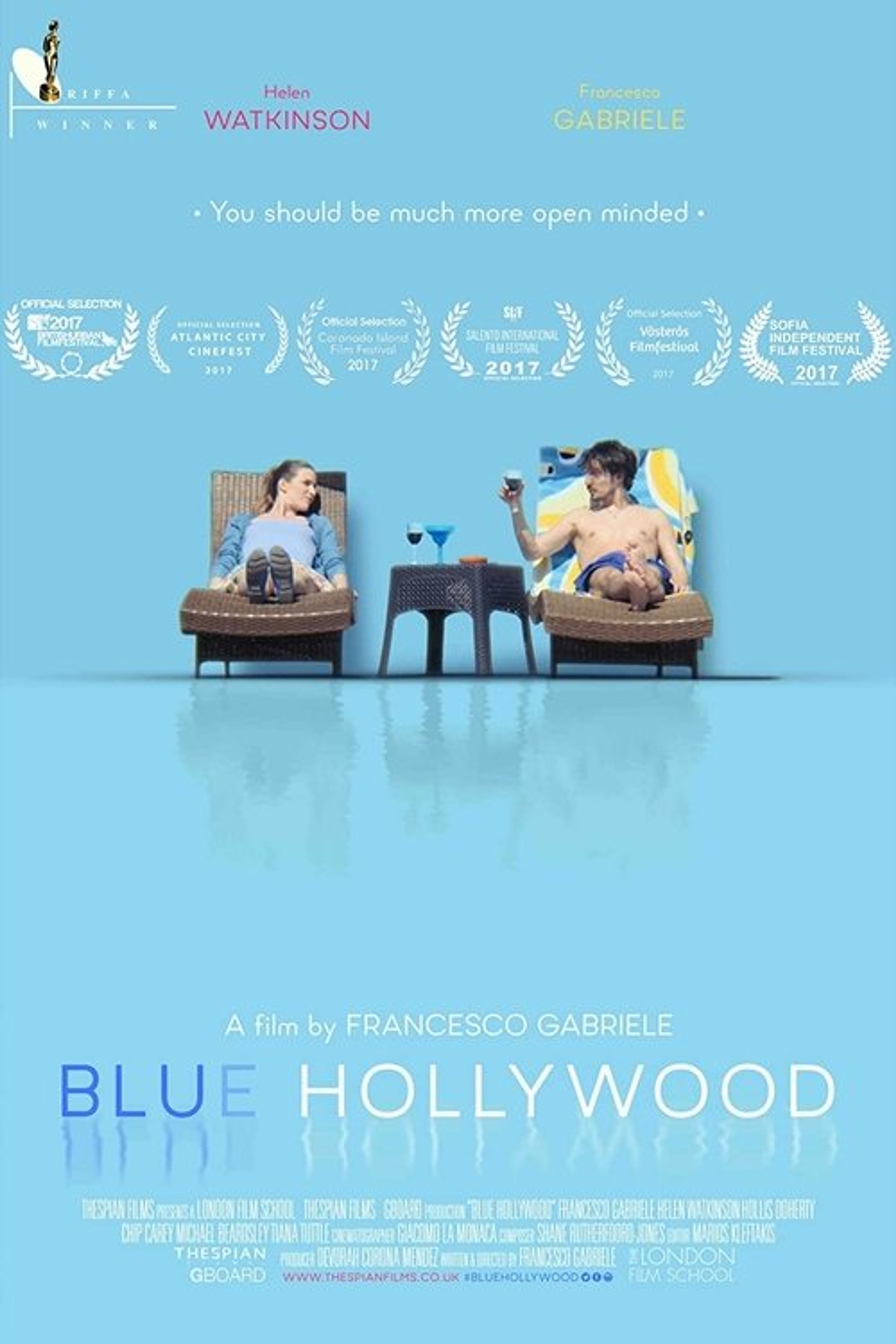 Poster image of Blue Hollywood