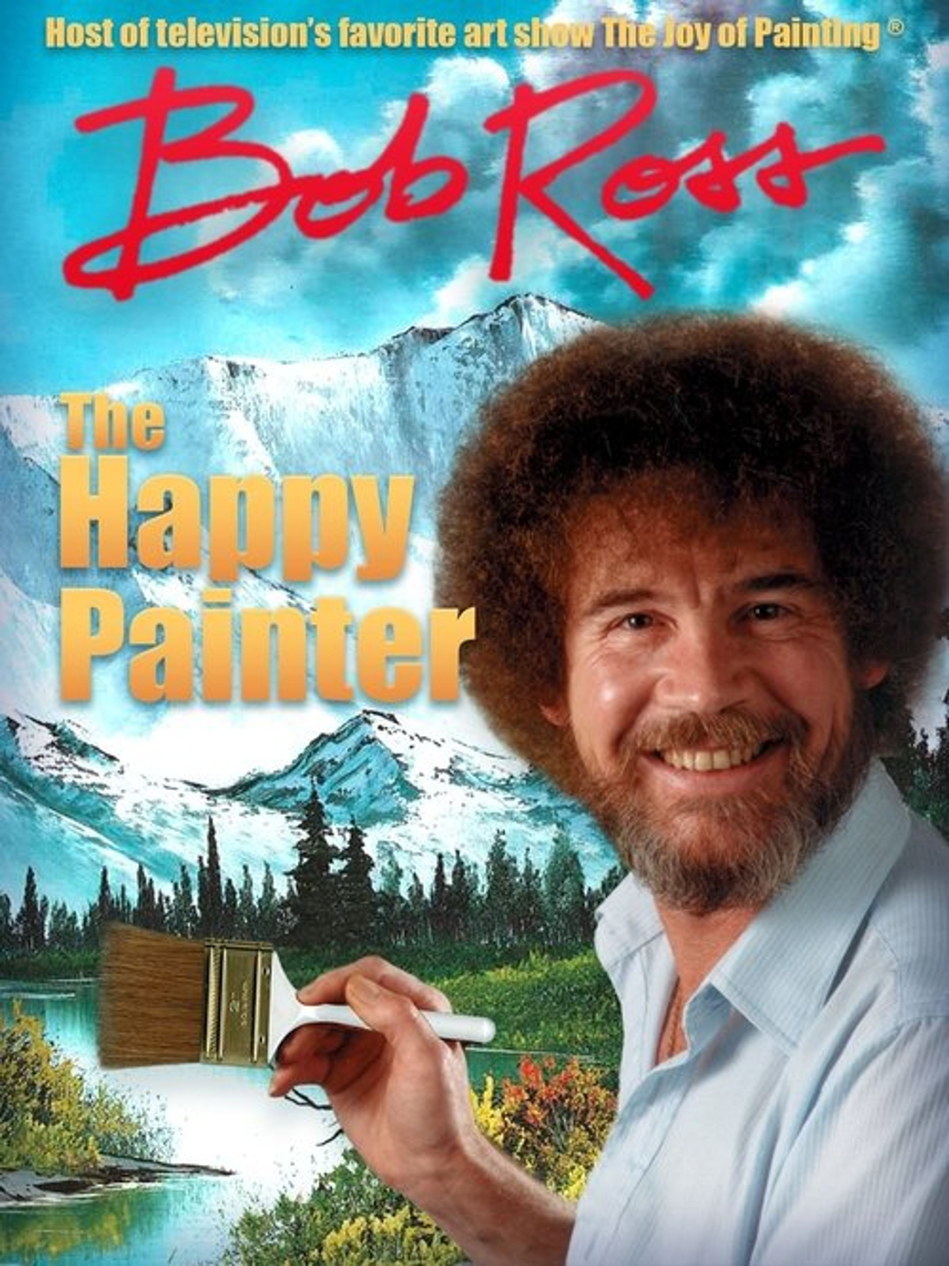 Poster image of Bob Ross: The Happy Painter