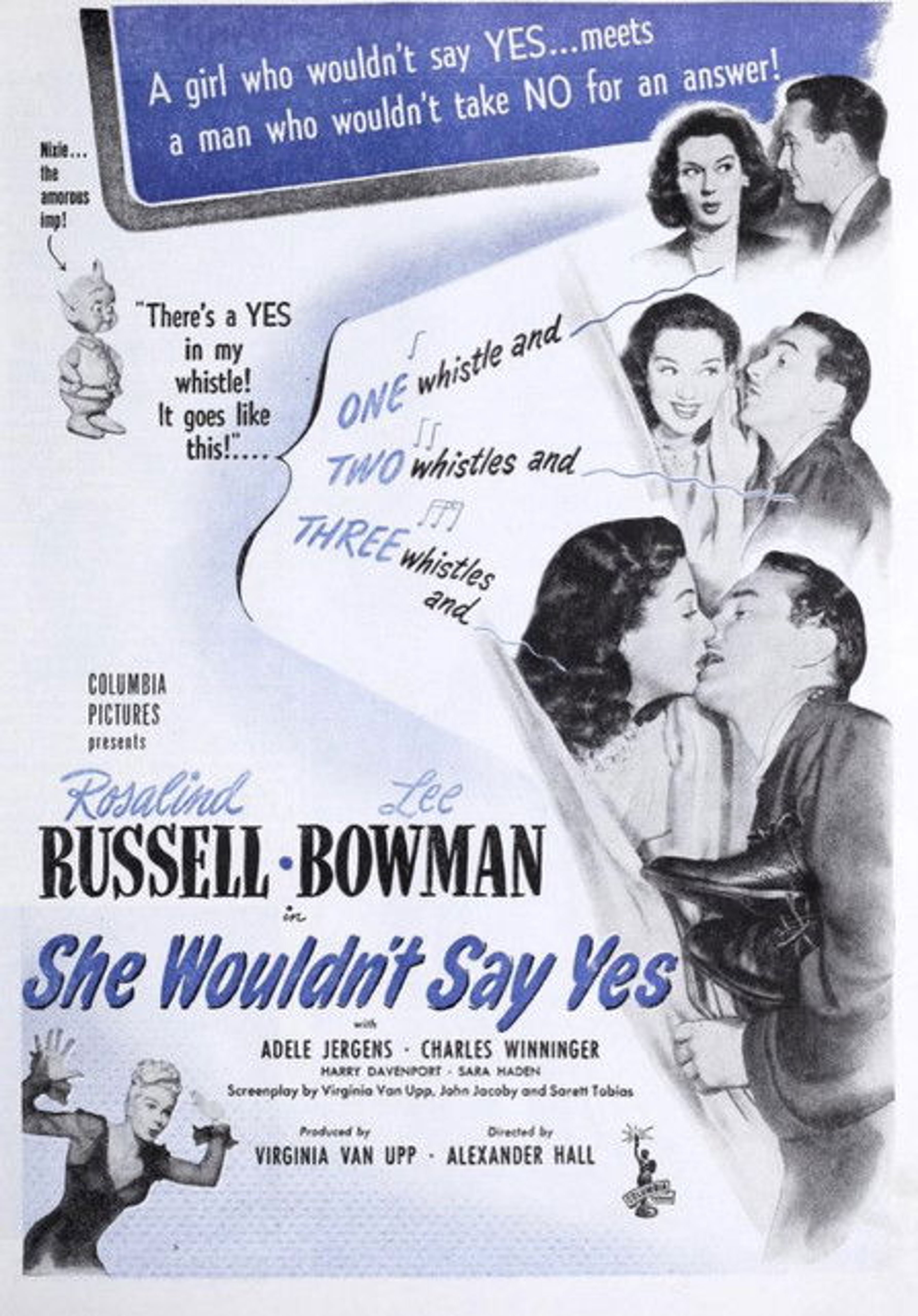 Poster image of She Wouldn't Say Yes