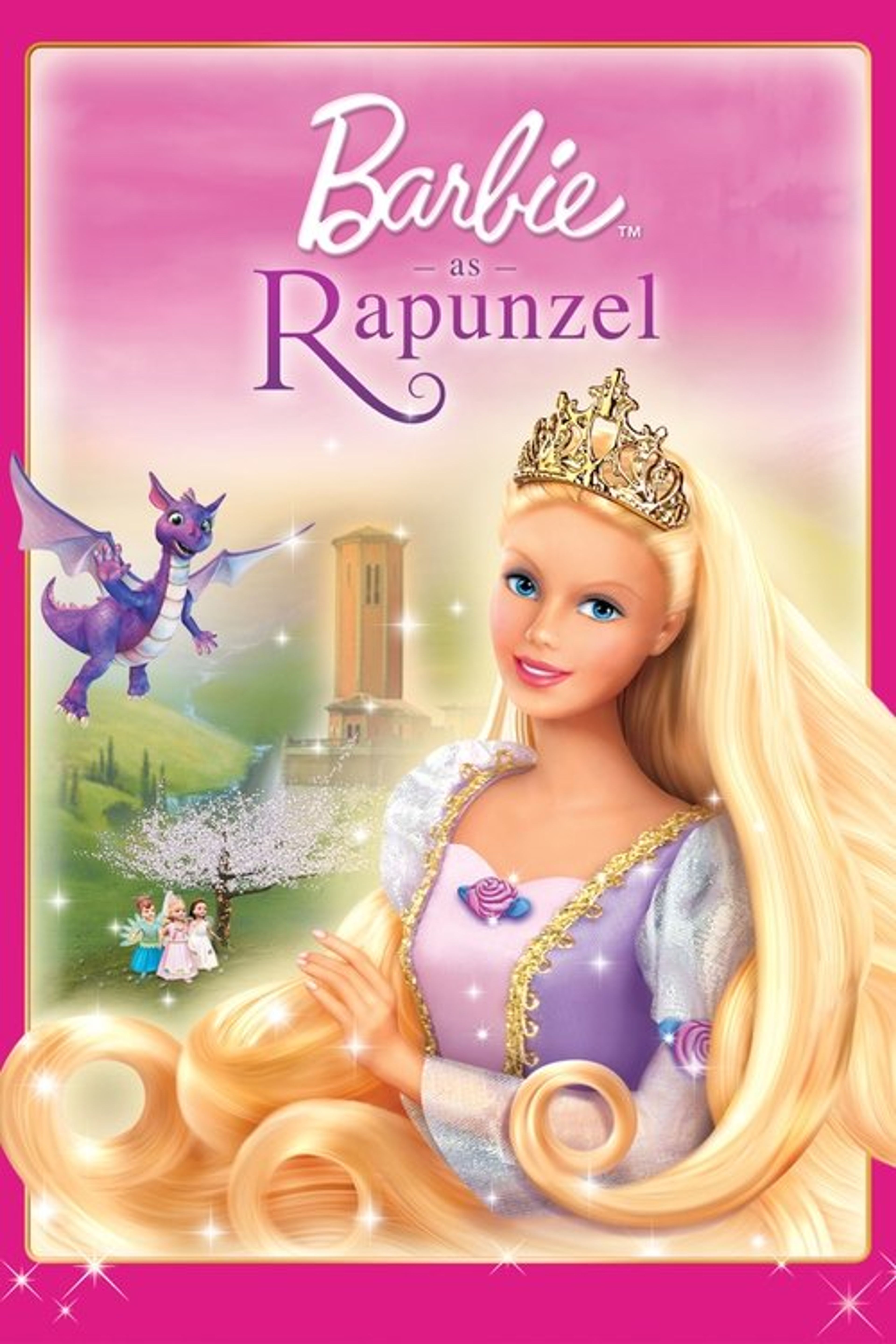 Poster image of Barbie as Rapunzel