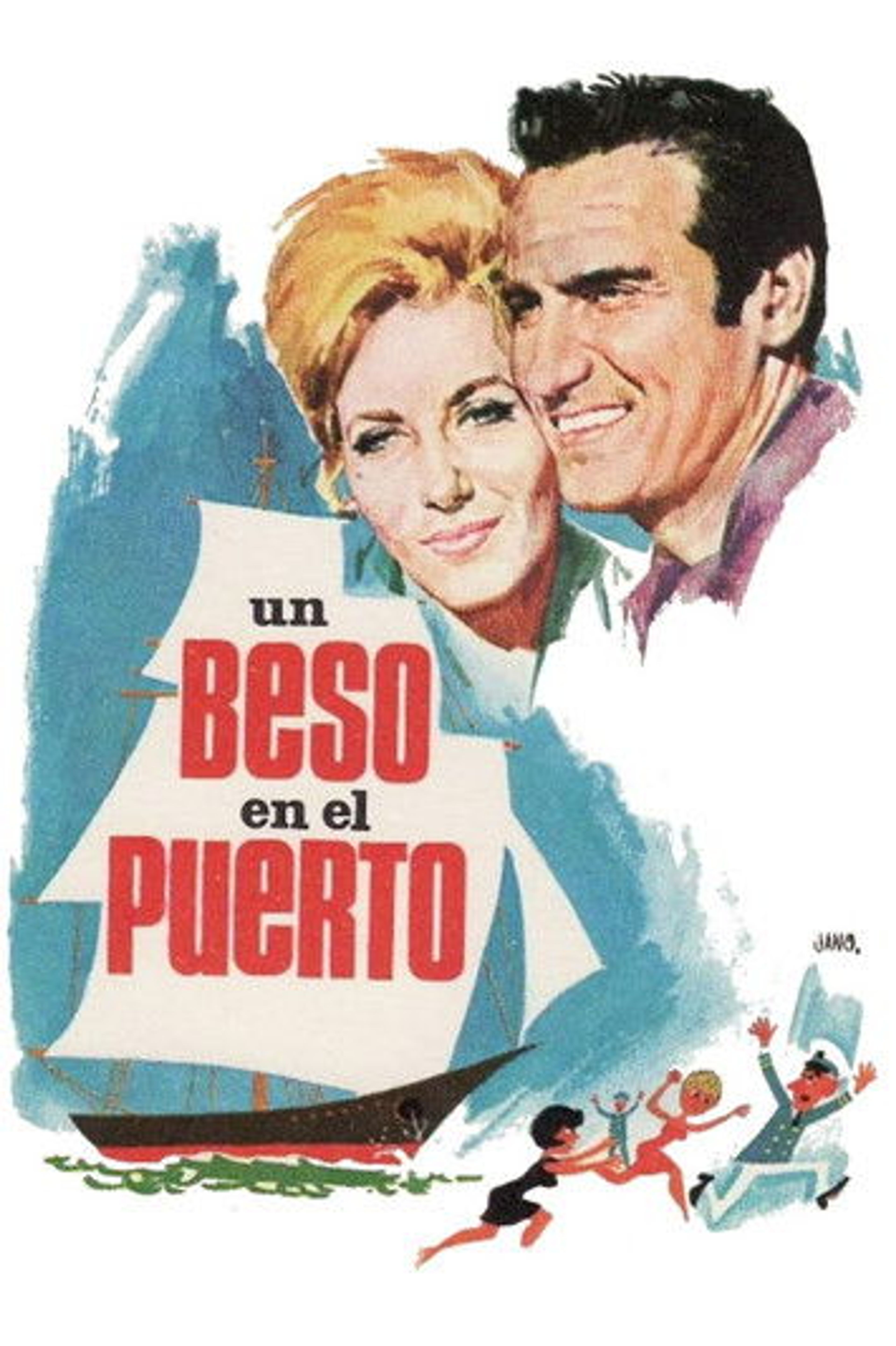 Poster image of Un beso en el puerto