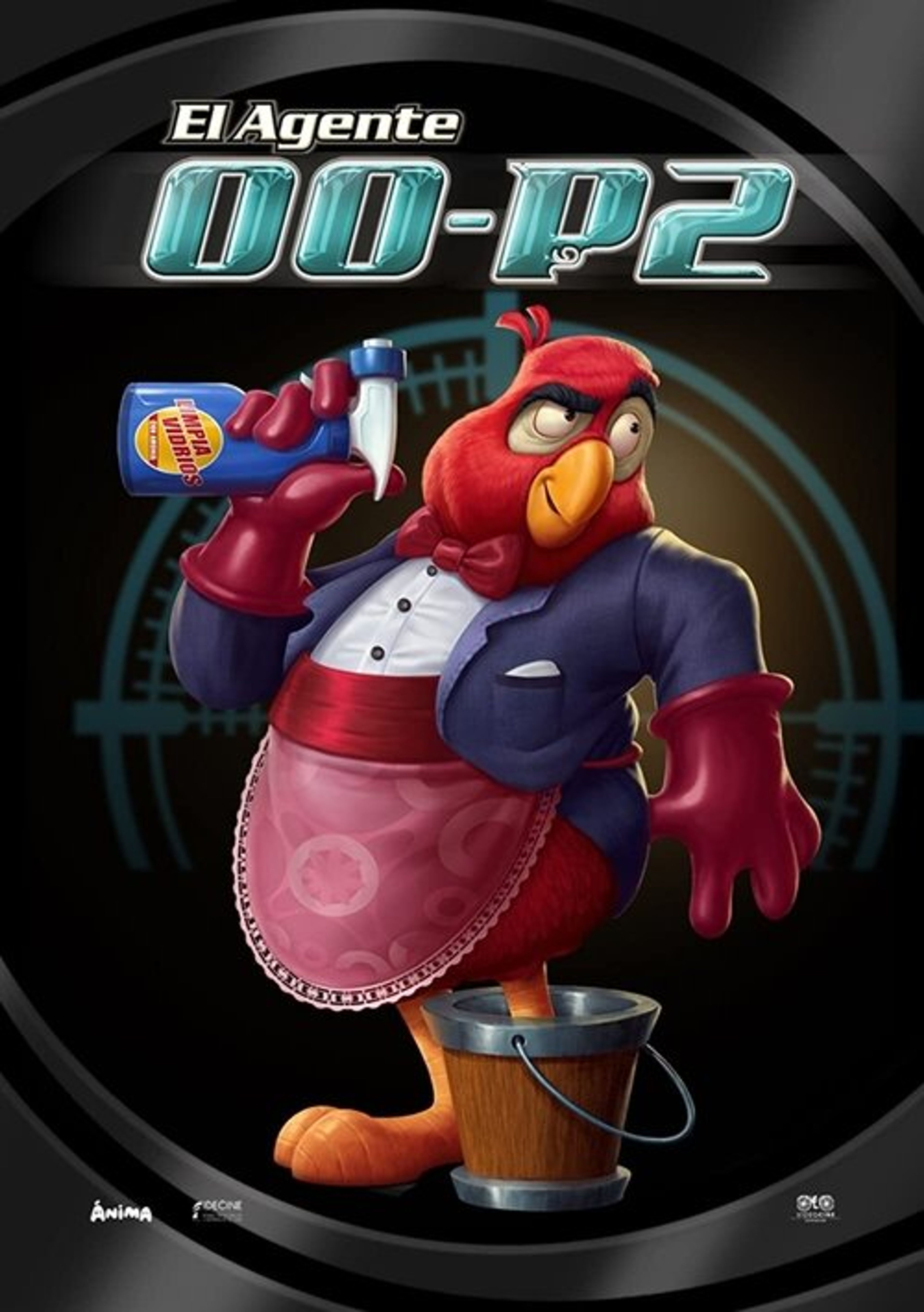 Poster image of Agent Macaw: Shaken & Stirred