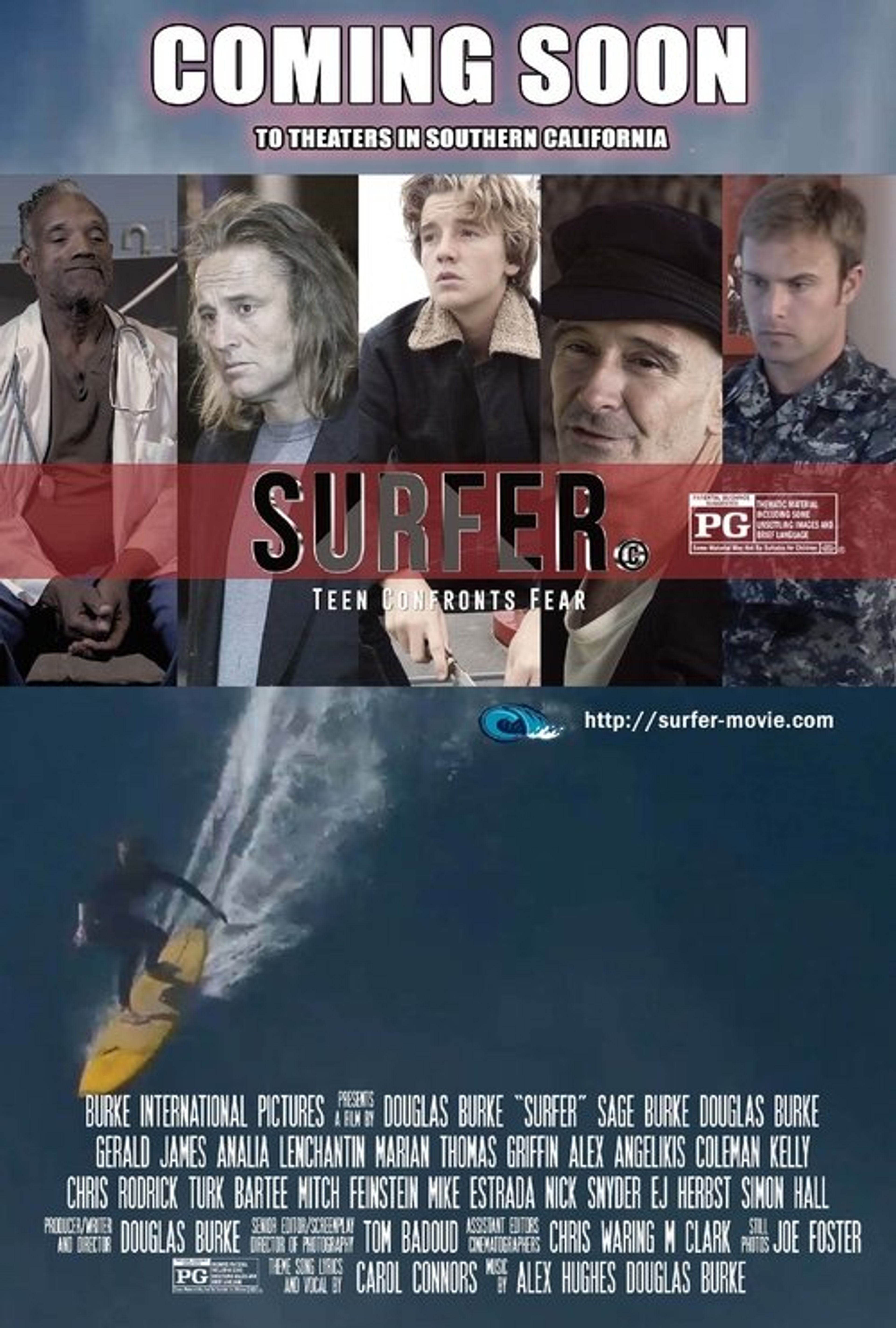 Poster image of Surfer: Teen Confronts Fear
