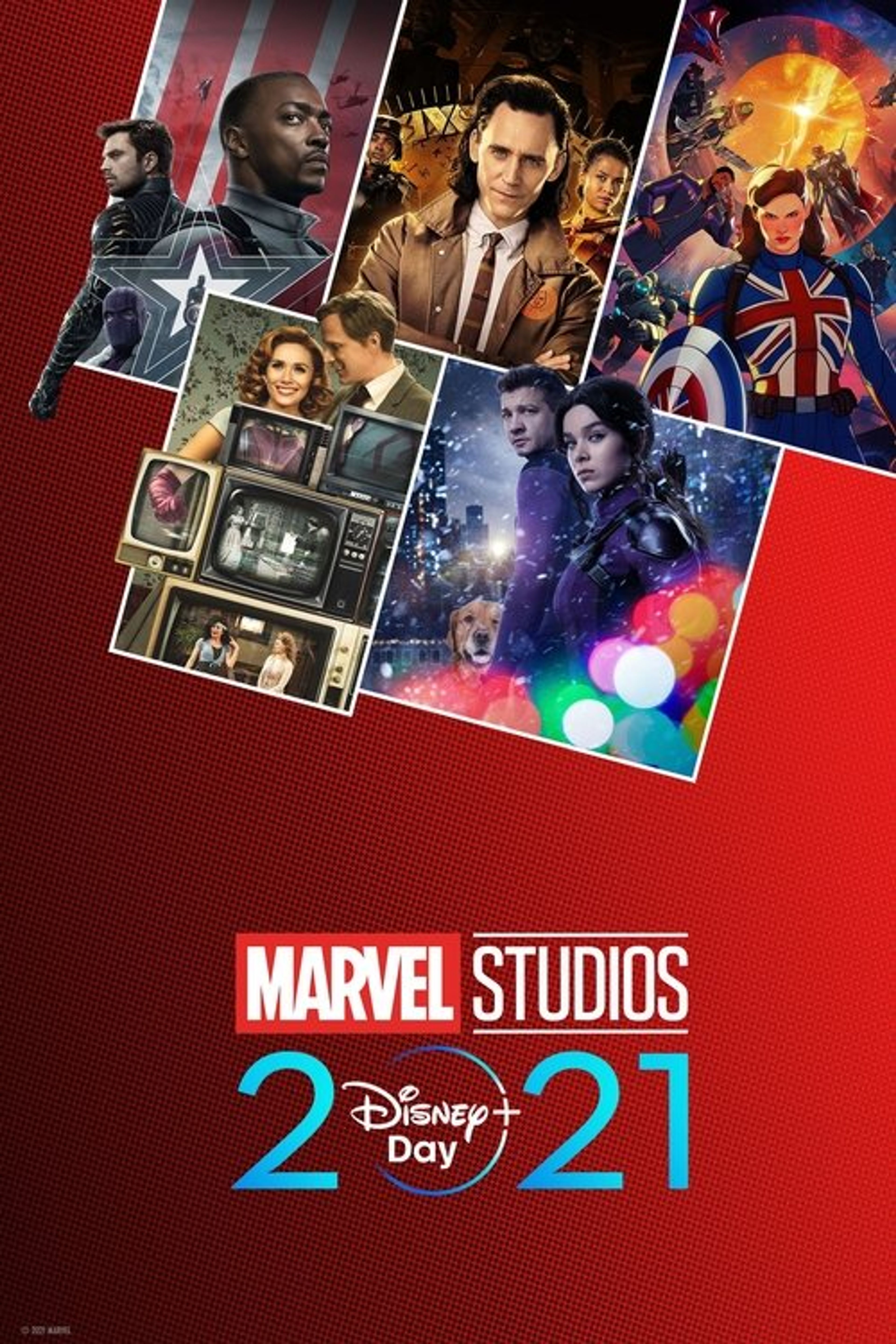 Poster image of Marvel Studios' 2021 Disney+ Day Special