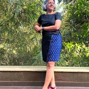 SHAAJ Single Short Skirt