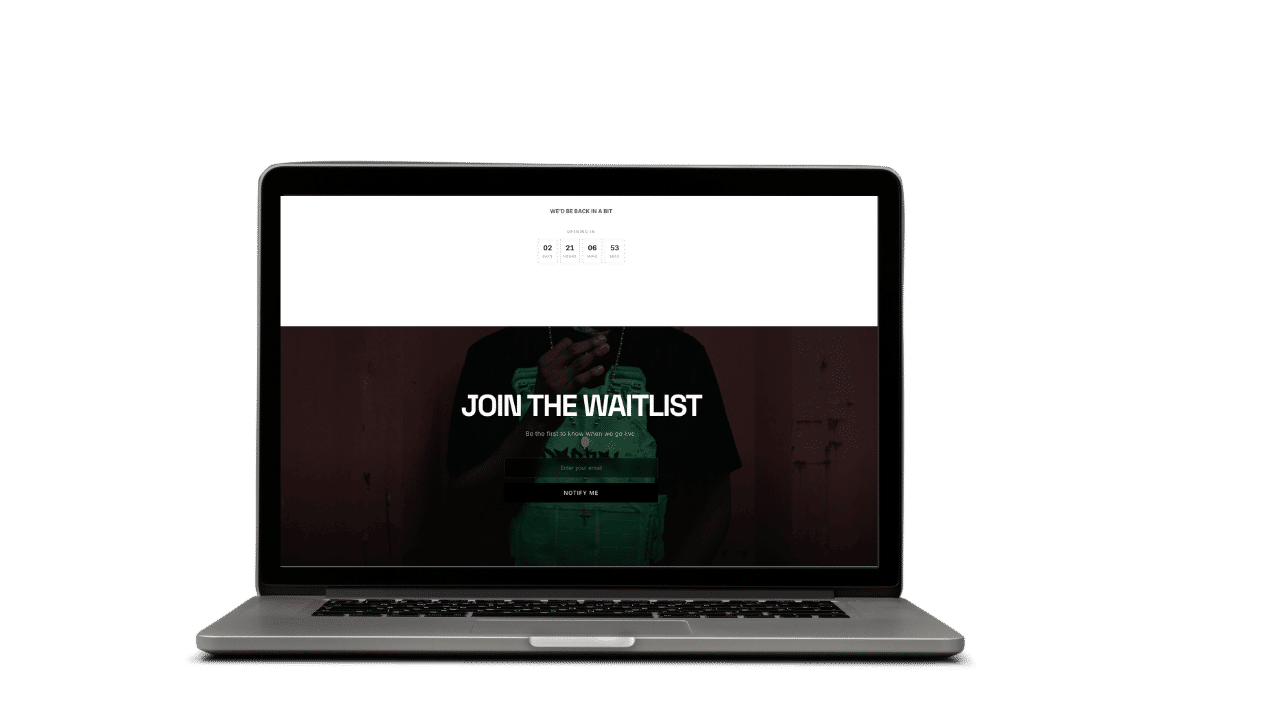 Minimalist Website Launch Computer Mockup Instagram Post (YouTube Thumbnail) (1)