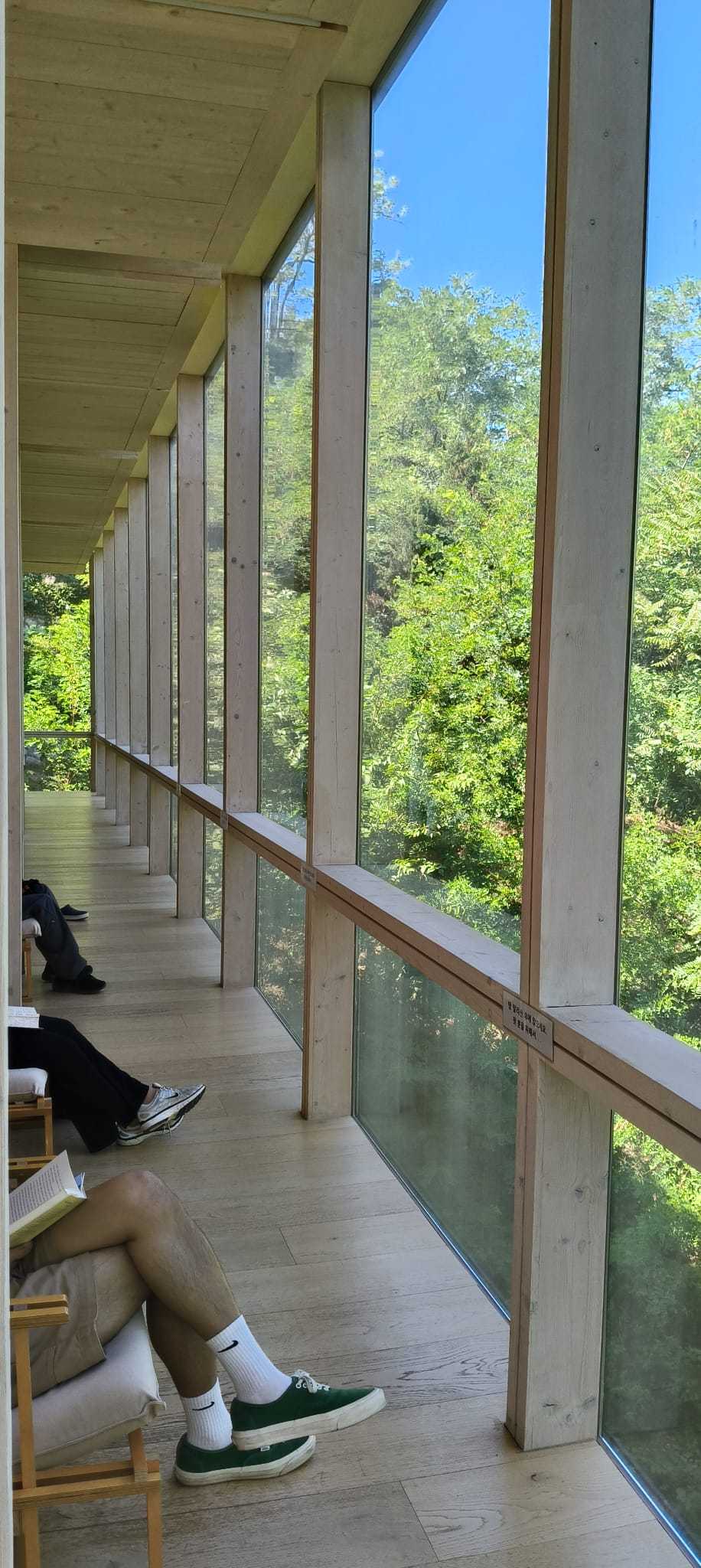 biblioteca ex punto di guardia esercito coreano. Particolare.
