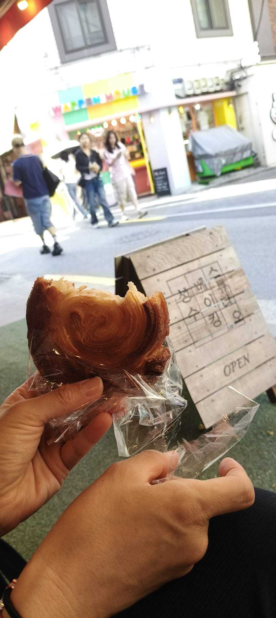 Kouign-amann acquistato in una piccola boulangerie proprio vicino Seoul Forest. Foto lacorea.it