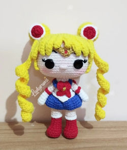 Amigurumi de Sailor Moon - Ladyrumi