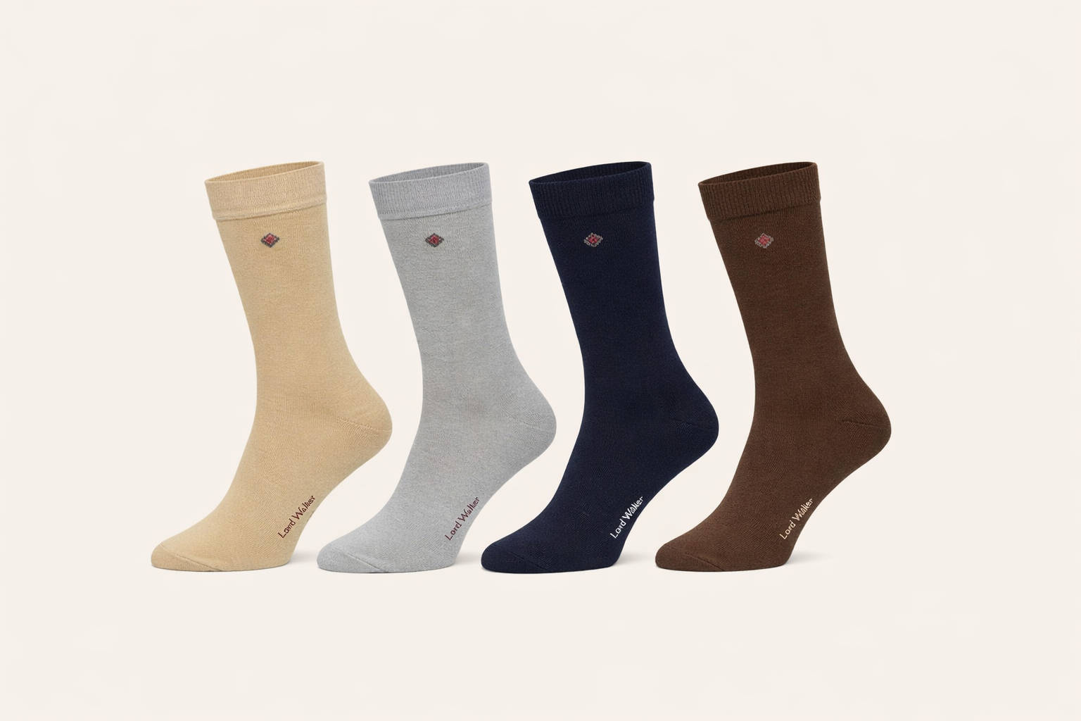 Lord Walker Premium Premium Mercerized Cotton Socks | Pack of 4 | Men Crew | Combo_18366_4Pcs