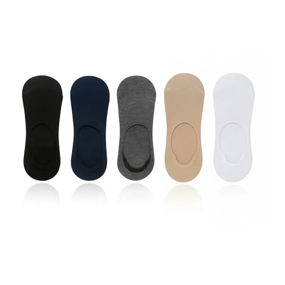 Lord Walker Premium Premium Cotton Blend Socks | Pack of 5 | Men No Show | Combo_35000_5pcs