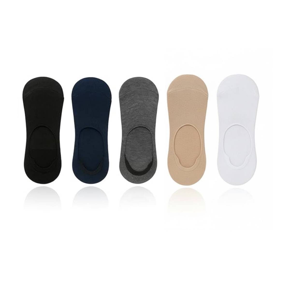 Lord Walker Premium Premium Cotton Blend Socks | Pack of 5 | Men No Show | Combo_35000_5pcs