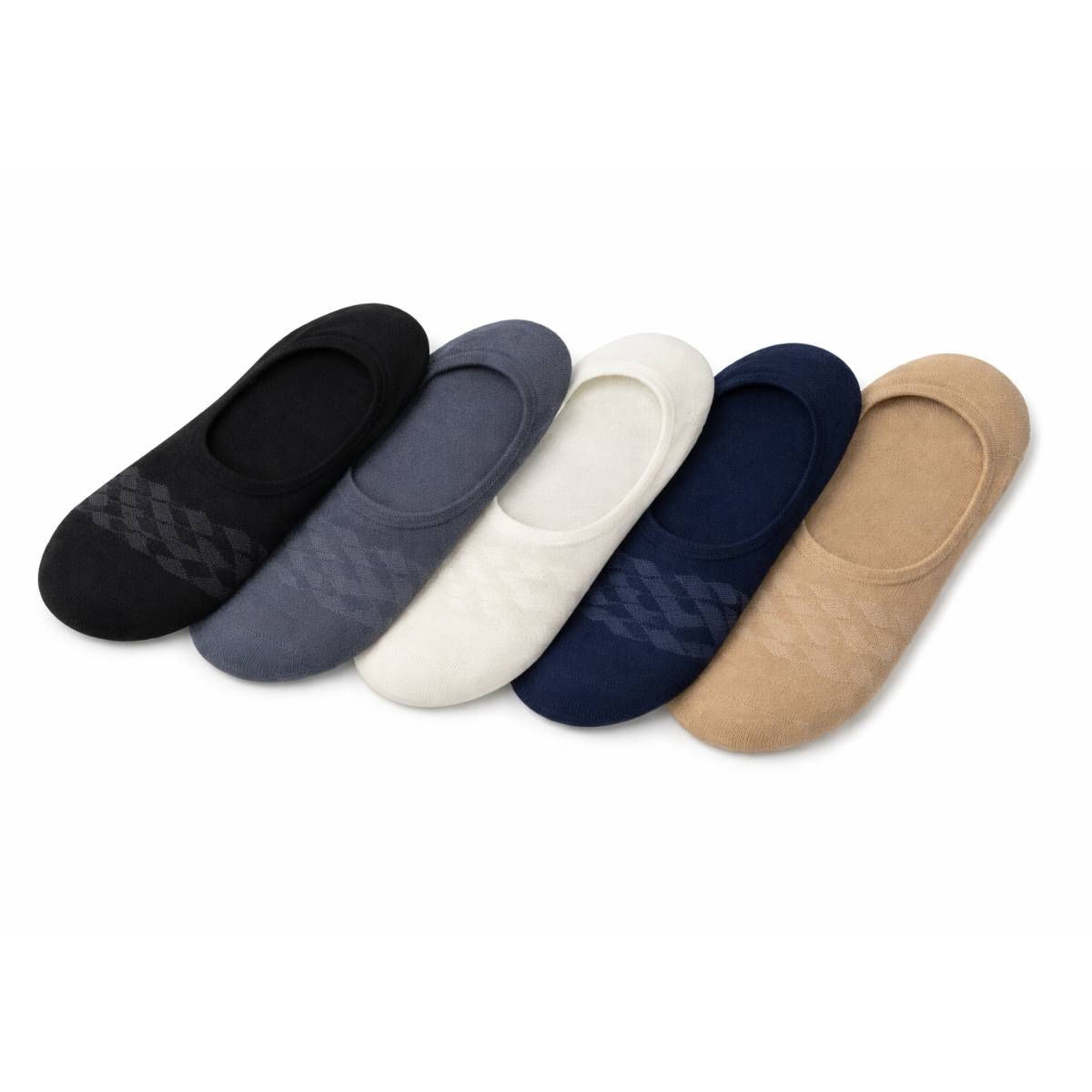 Lord Walker Premium Luxury Bamboo Fabric Socks | Pack of 5 | Men No Show | Combo_36265_5pcs