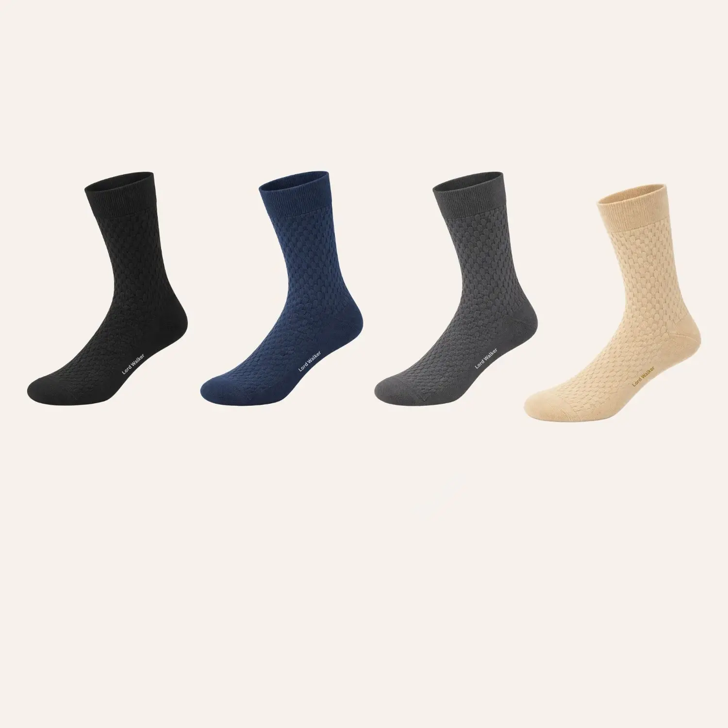 Lord Walker Premium Premium Mercerized Cotton Socks | Pack of 4 | Men Crew | Combo_16250_4pcs