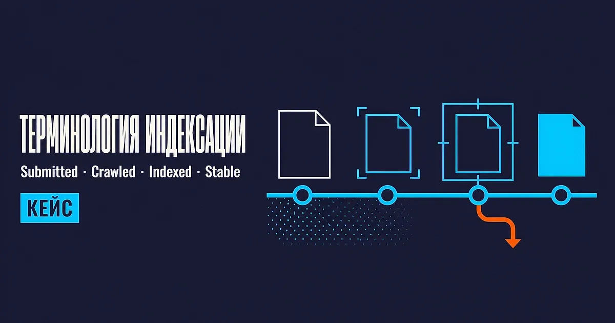Терминология индексации: Submitted, Crawled, Indexed, Stable