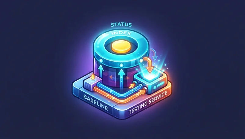 Infographic: Checking Baseline Index Status Before Testing a Service